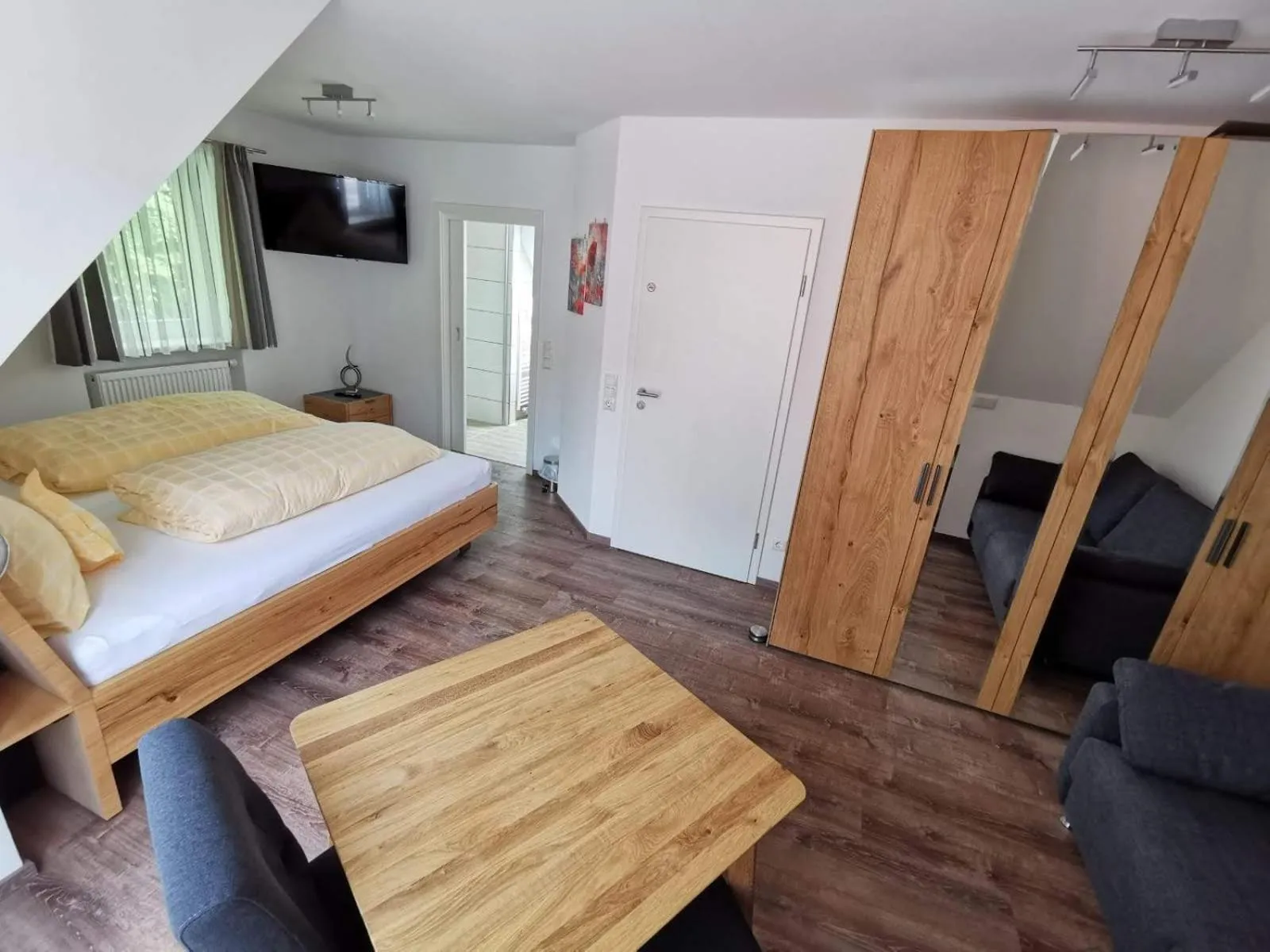 Bed in Gasthaus Felsenwastl