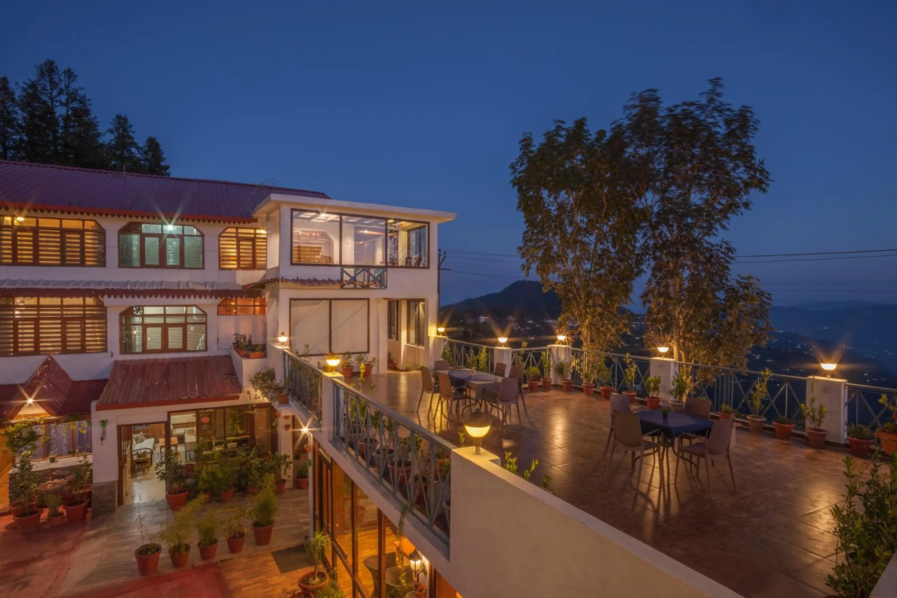 Balcony/Terrace in The Hermitage Kanatal