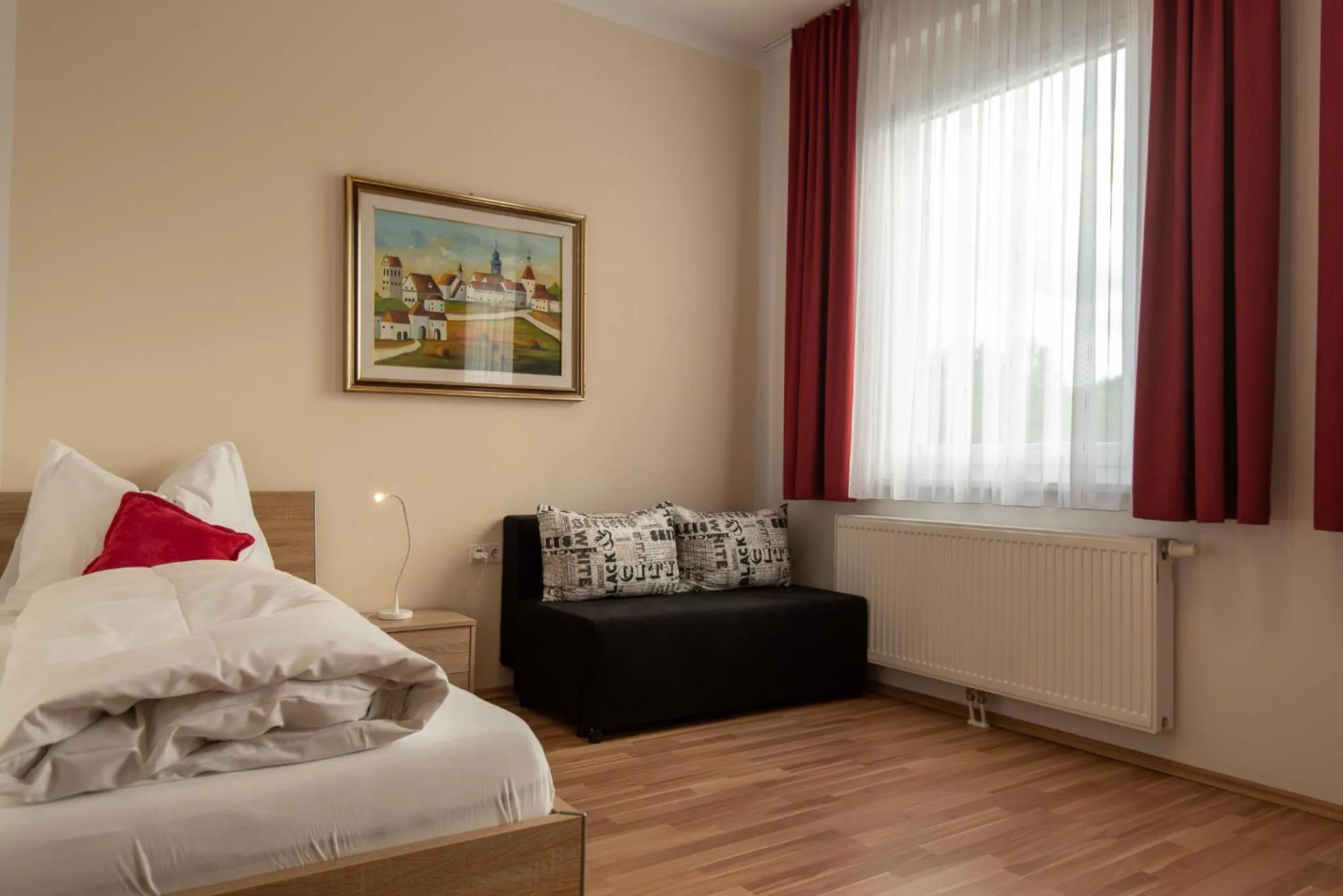 Bed in City Appartements Weiz