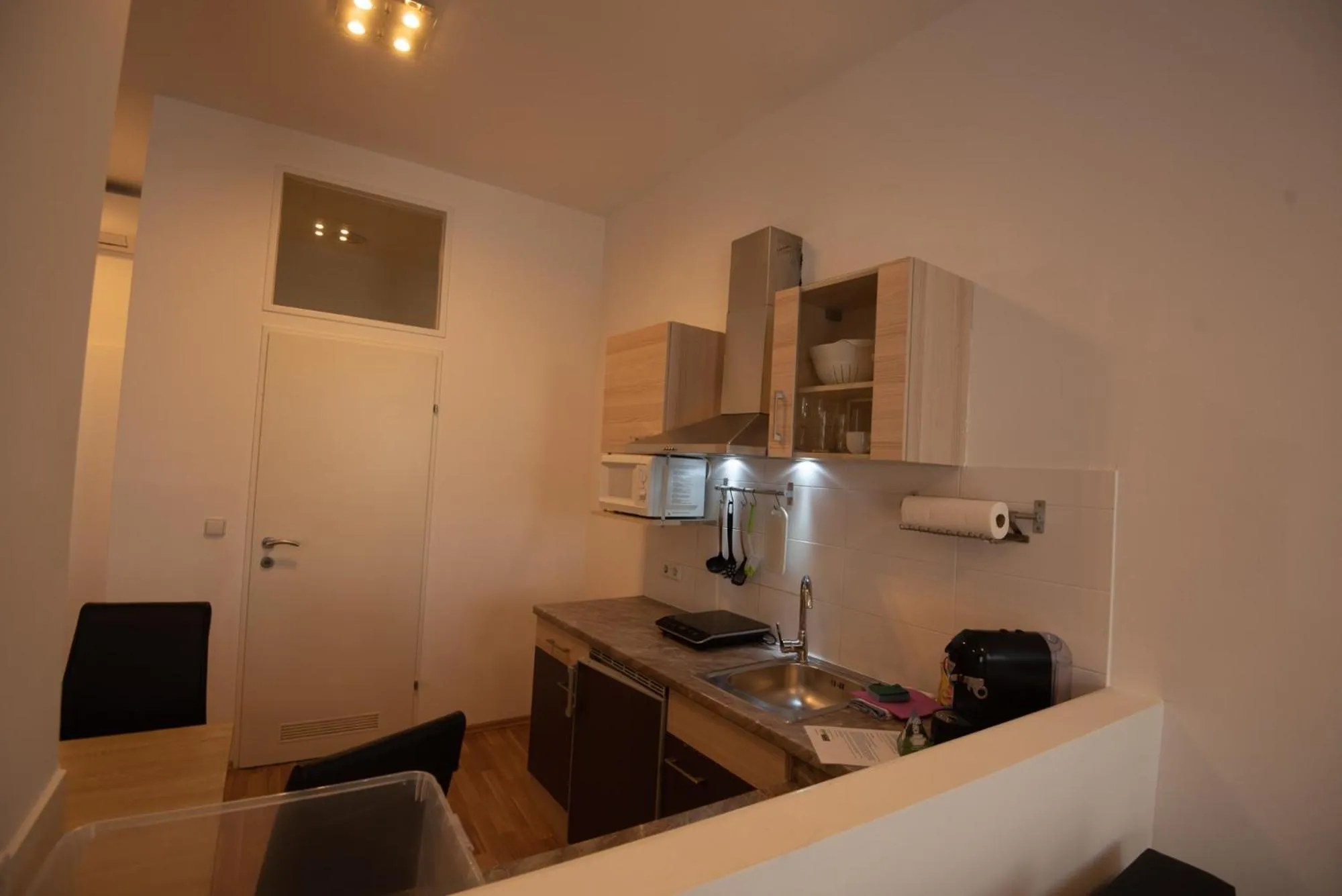 Kitchen or kitchenette in City Appartements Weiz