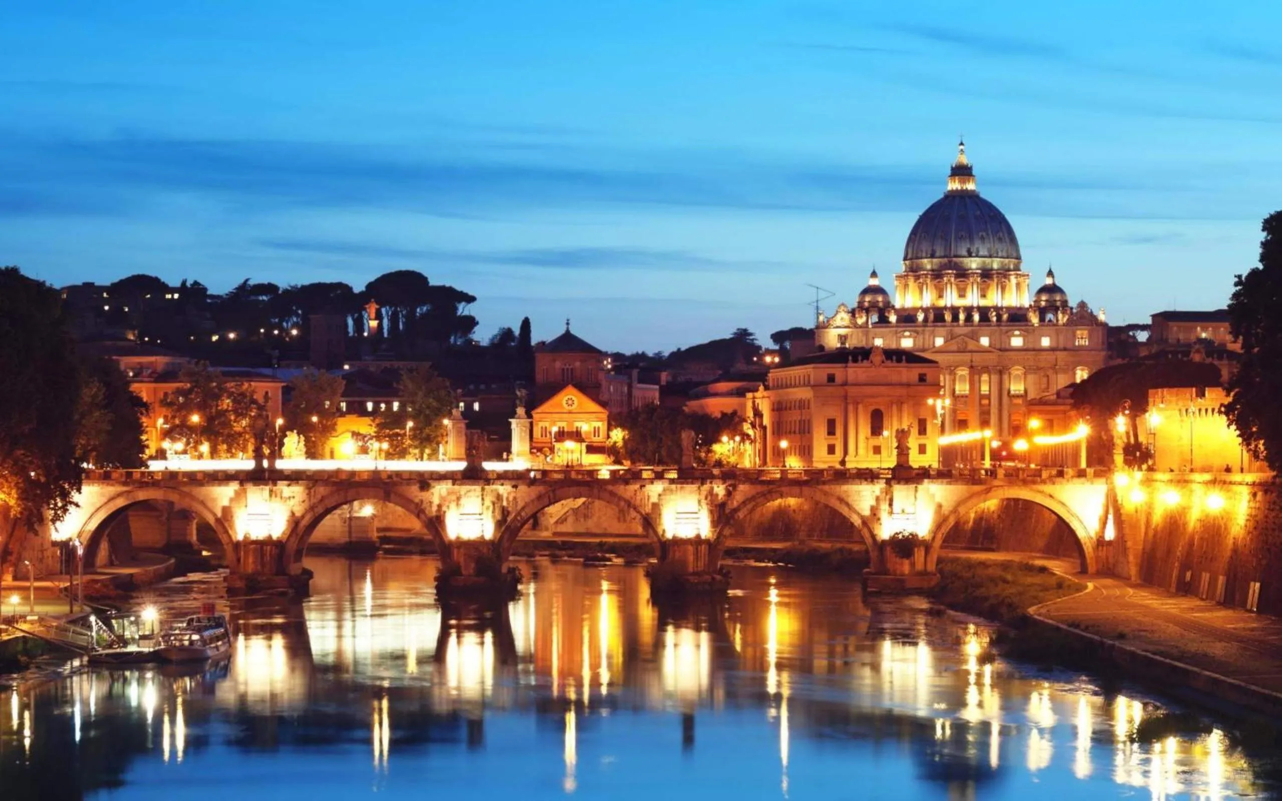 Landmark view in Vatican Art Place