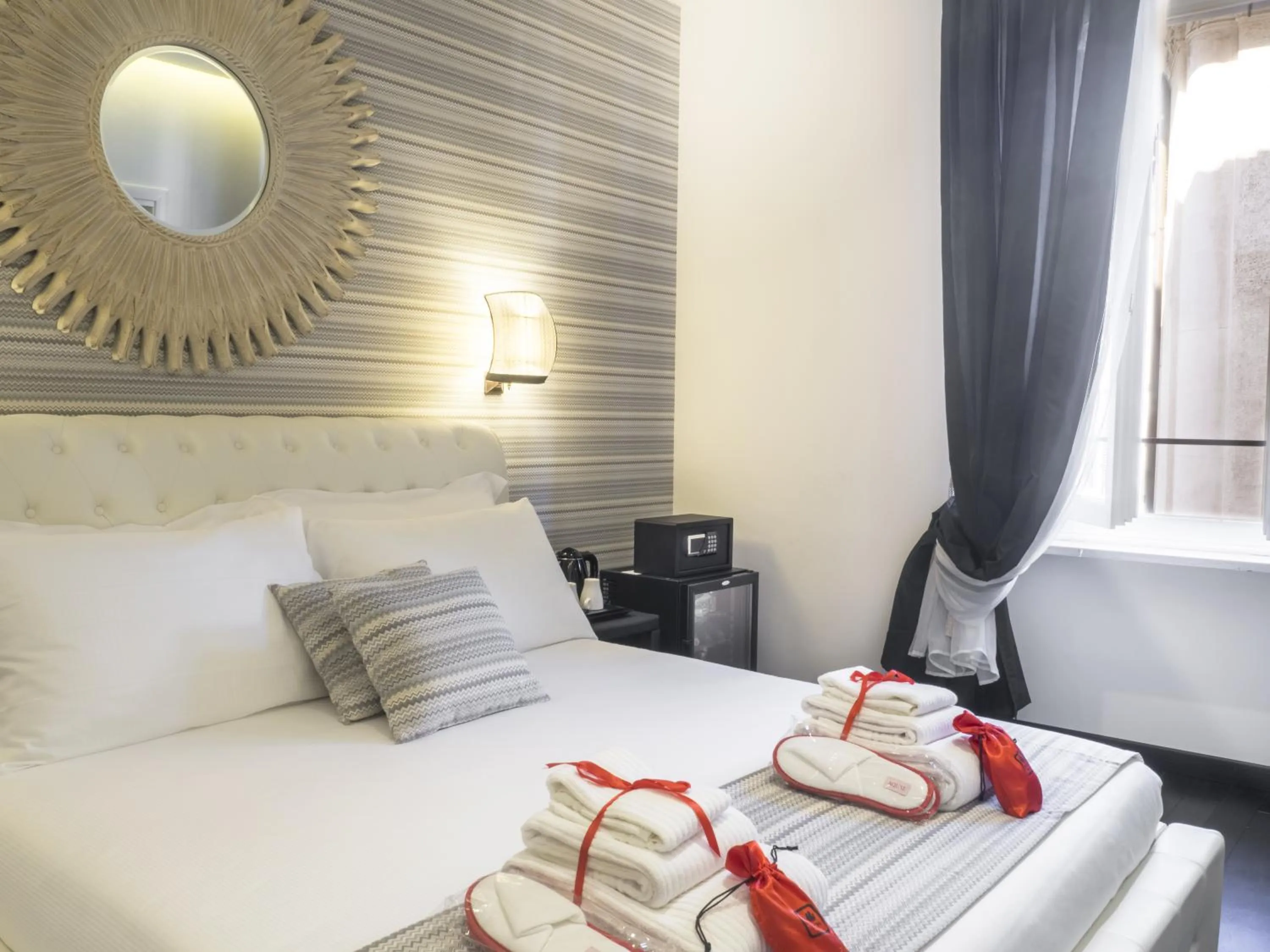 Bedroom, Bed in Navona Living Rome