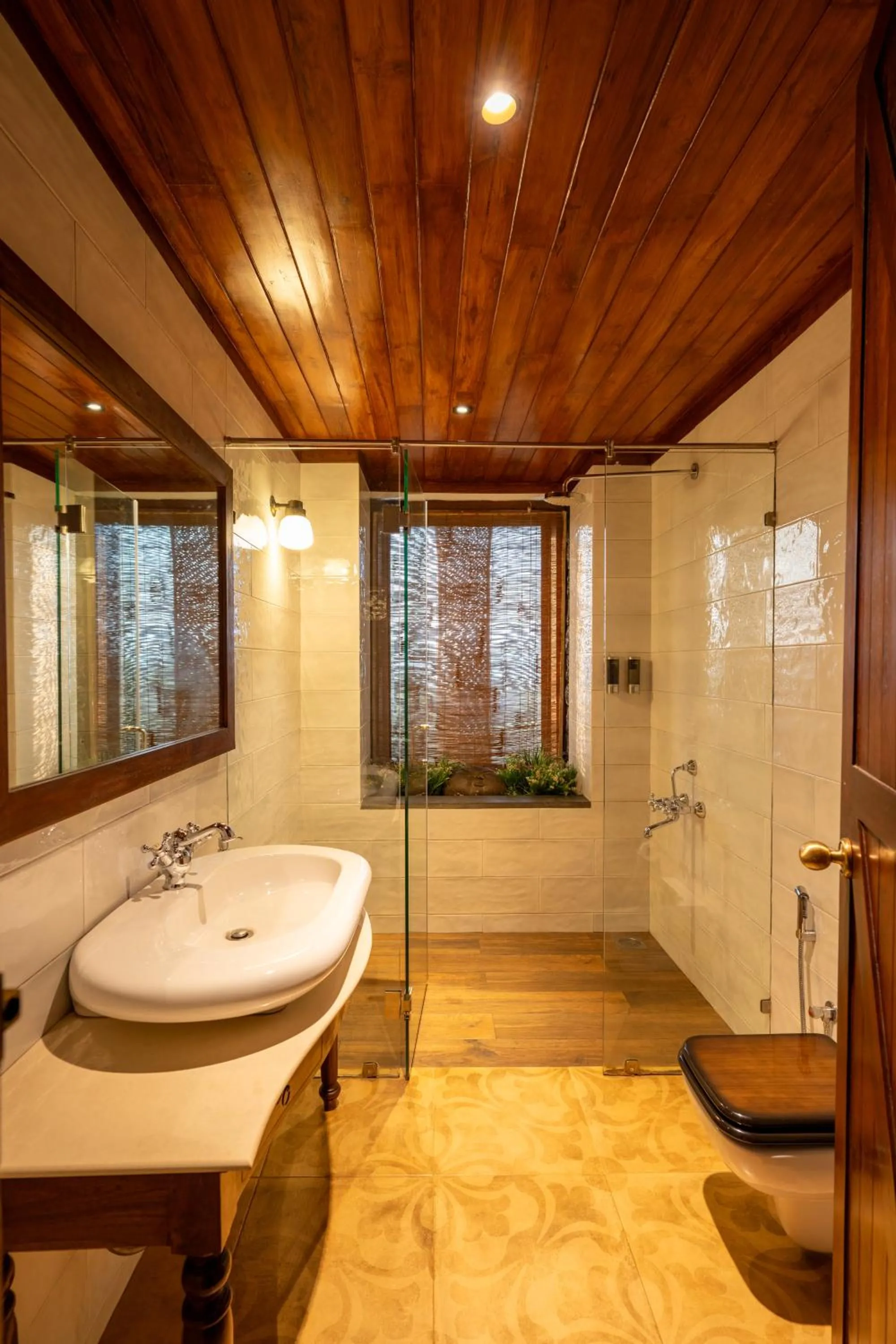 Shower in Resort Amanzi
