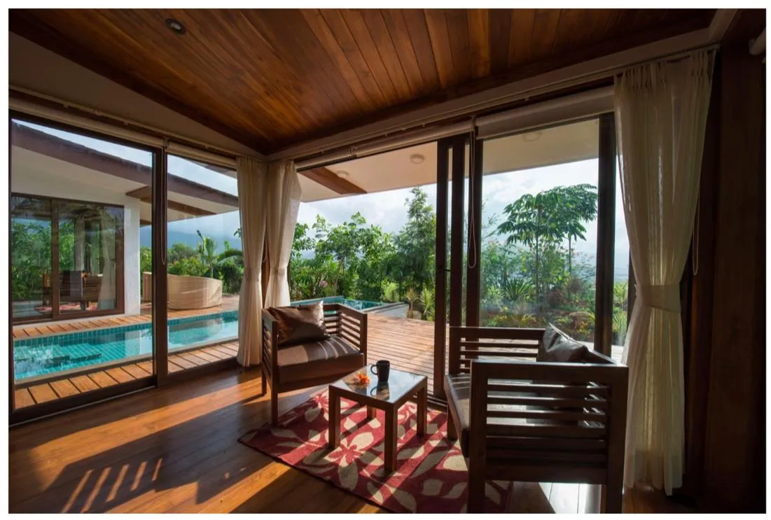Seating area in Resort Amanzi