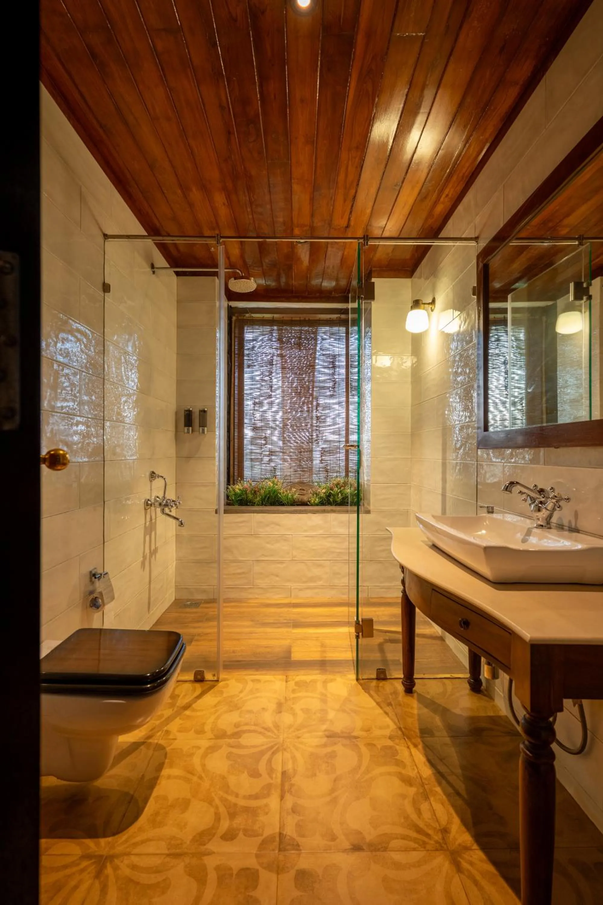 Shower in Resort Amanzi