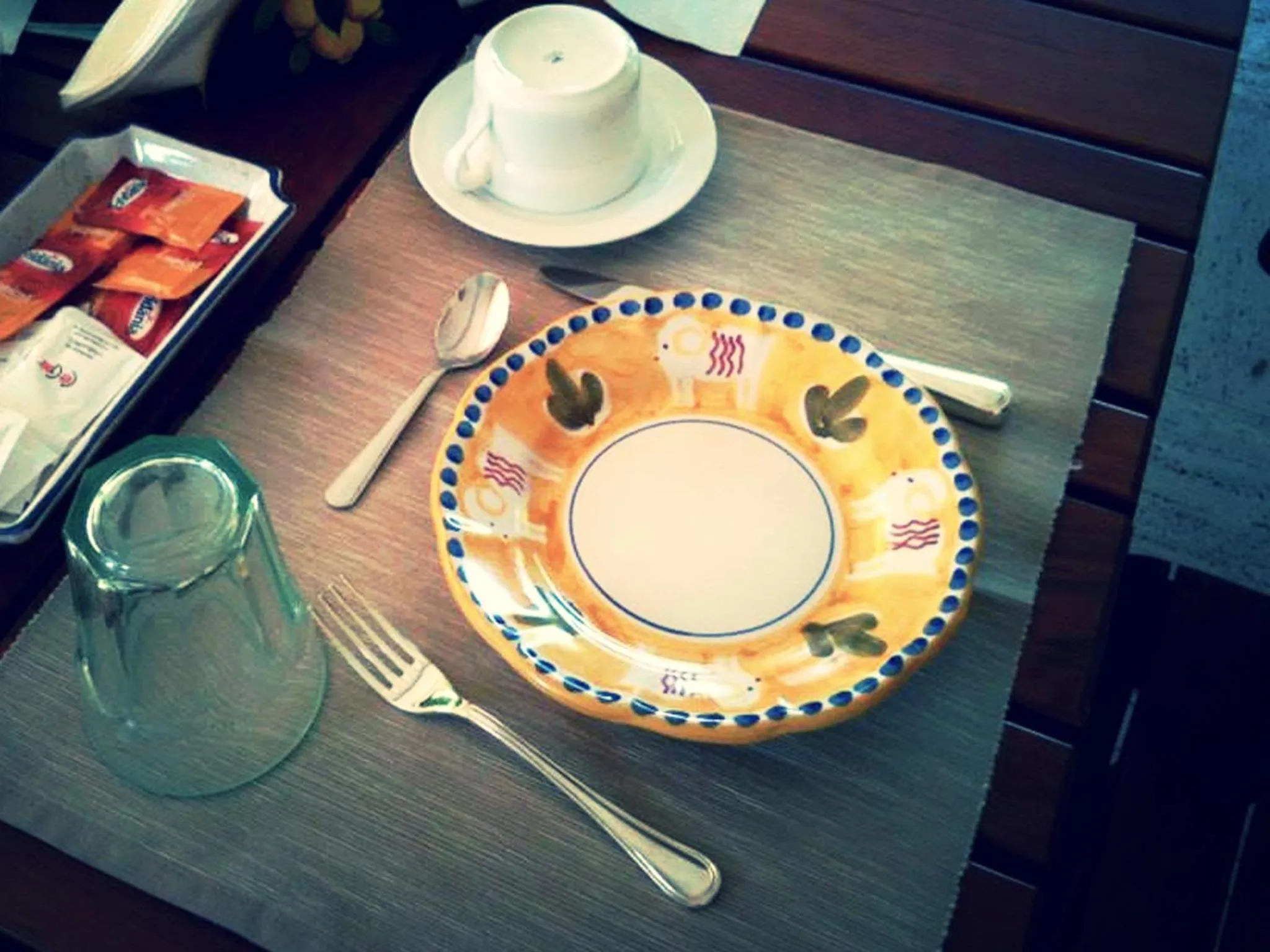 Italian breakfast in Caputaquis