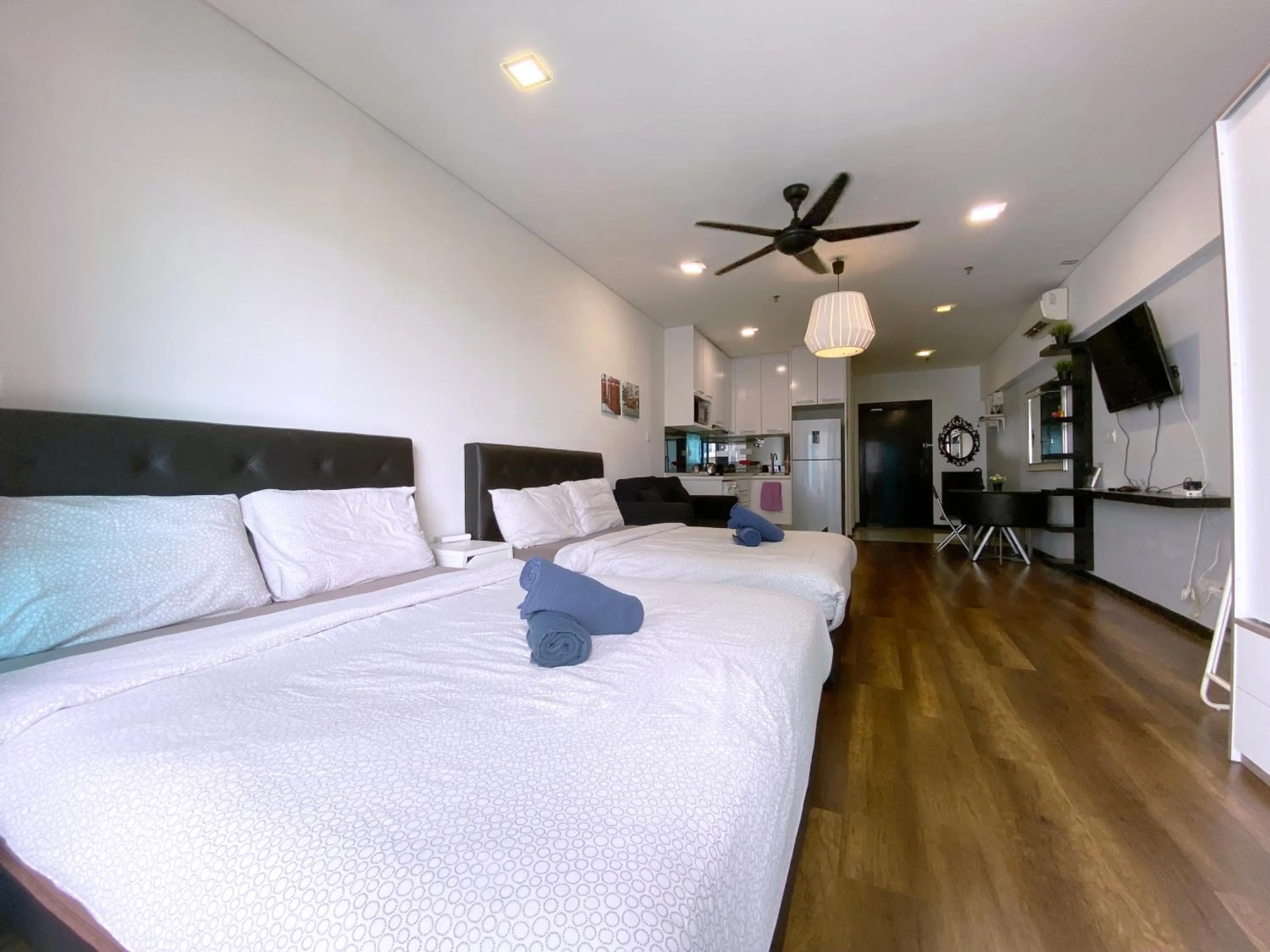 Bed in Mercu Summer Suites Bernice KLCC