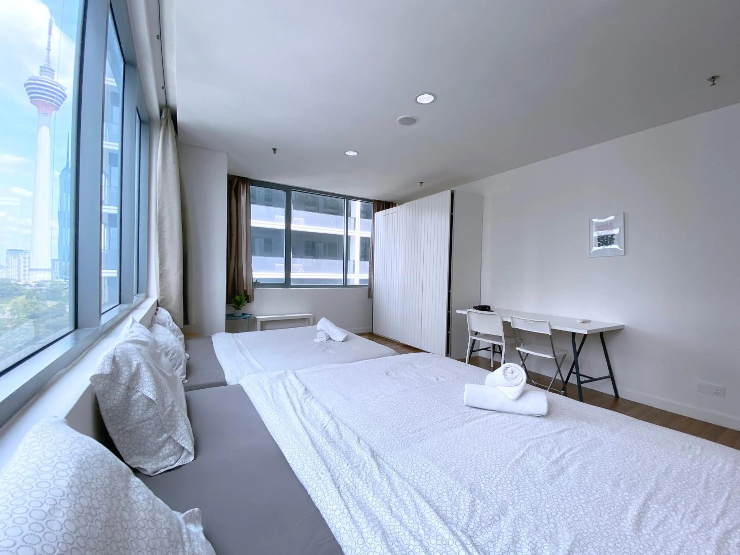 Bed in Mercu Summer Suites Bernice KLCC