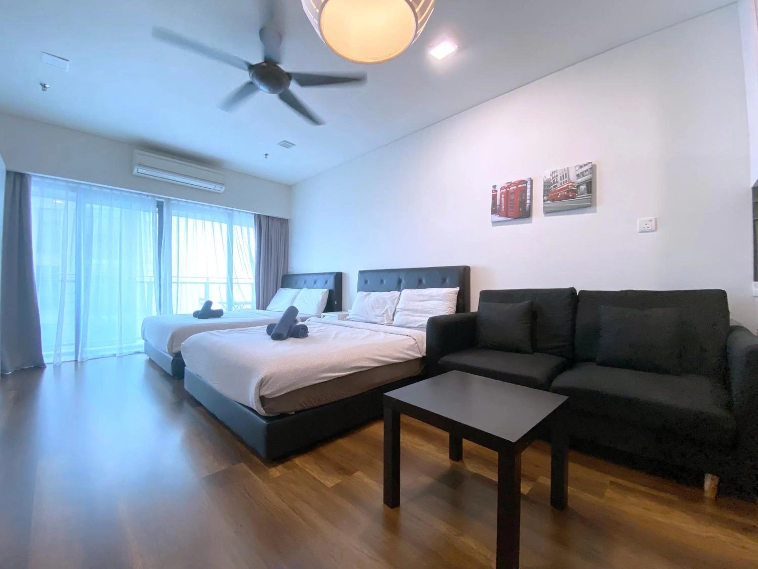 Bed in Mercu Summer Suites Bernice KLCC