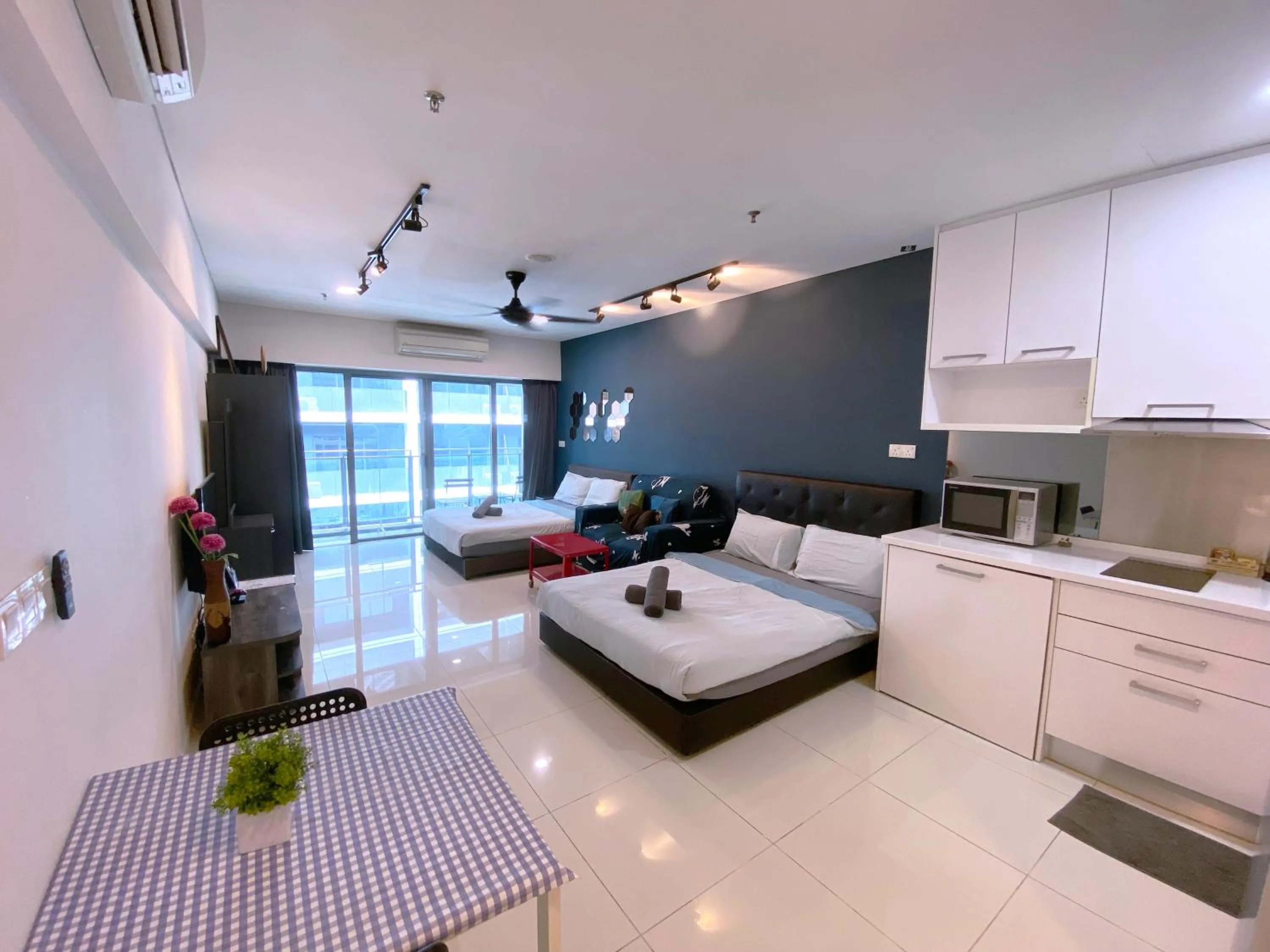 Bed in Mercu Summer Suites Bernice KLCC