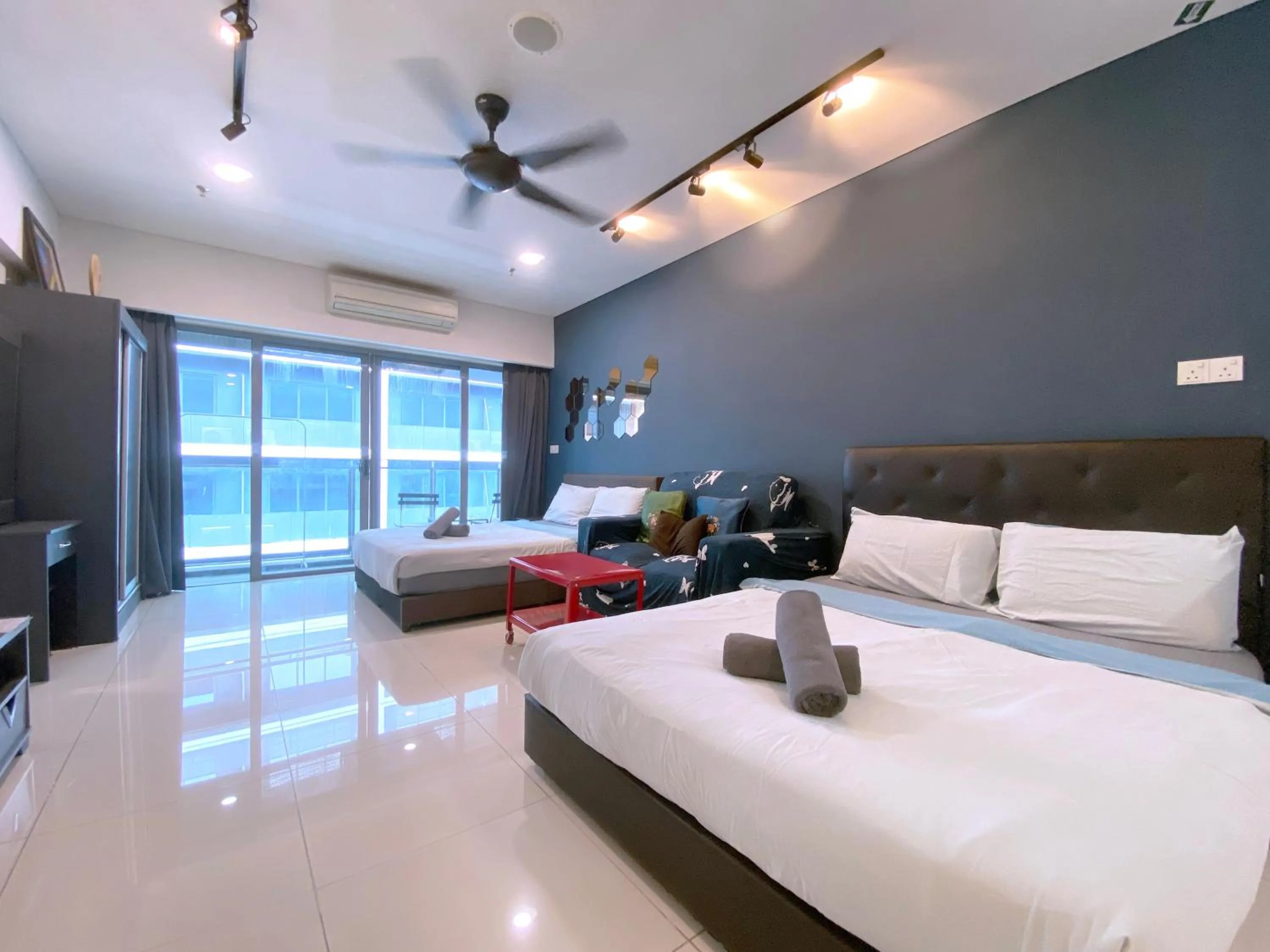 Bed in Mercu Summer Suites Bernice KLCC