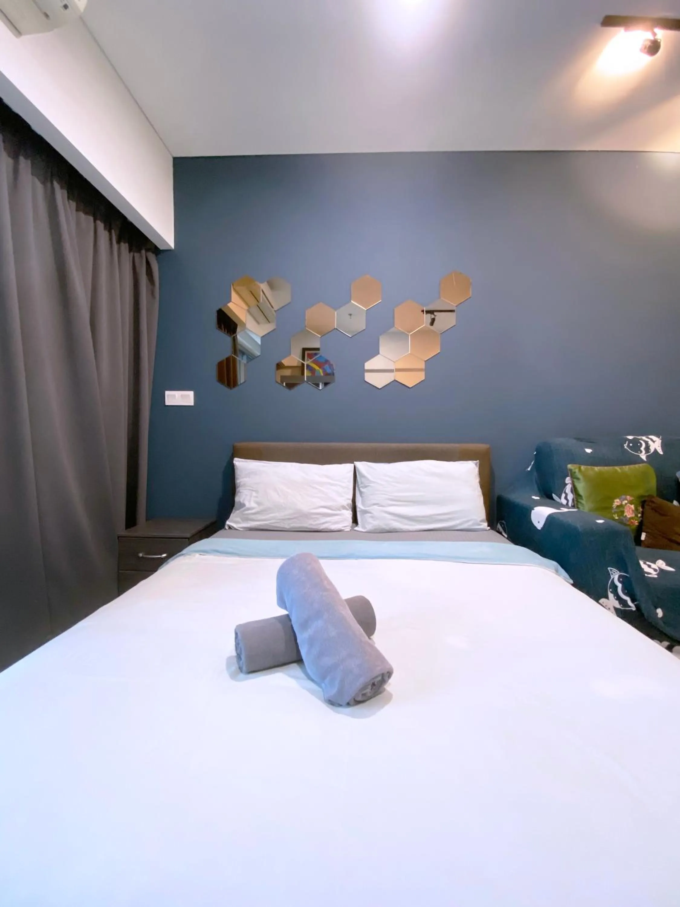 Bed in Mercu Summer Suites Bernice KLCC