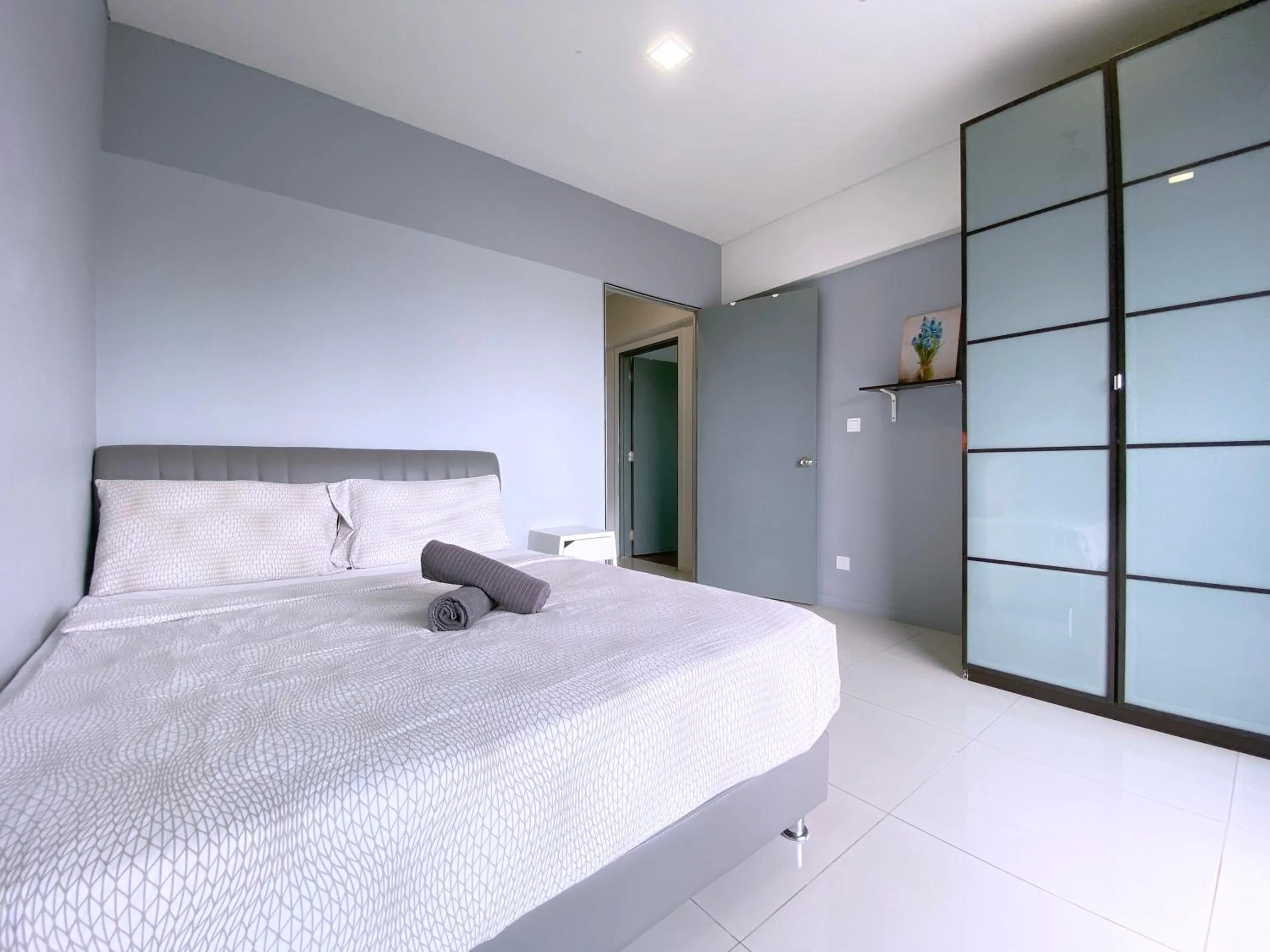 Bed in Mercu Summer Suites Bernice KLCC