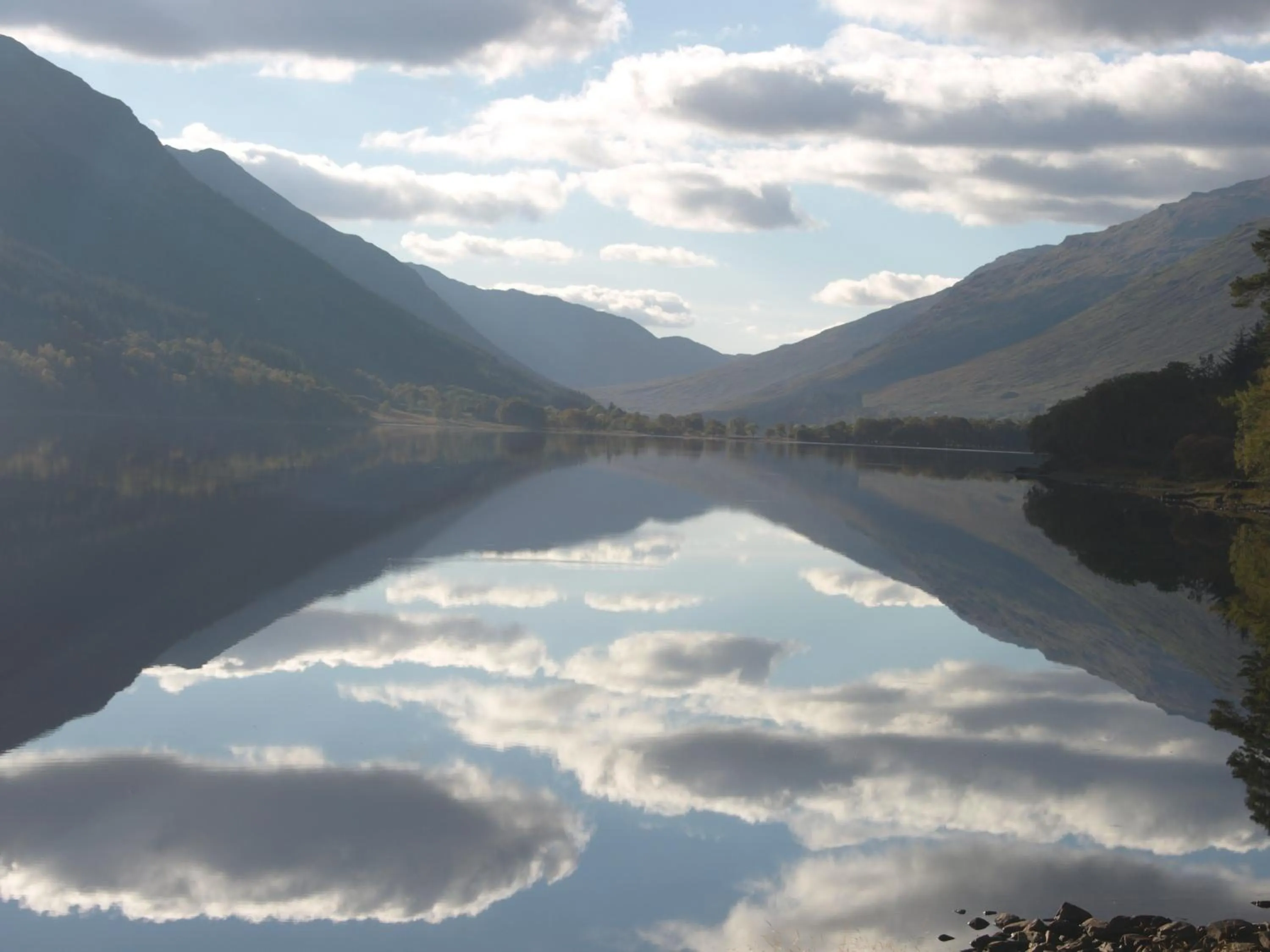 Lake view in The Clachan Hotel, Lochearnhead