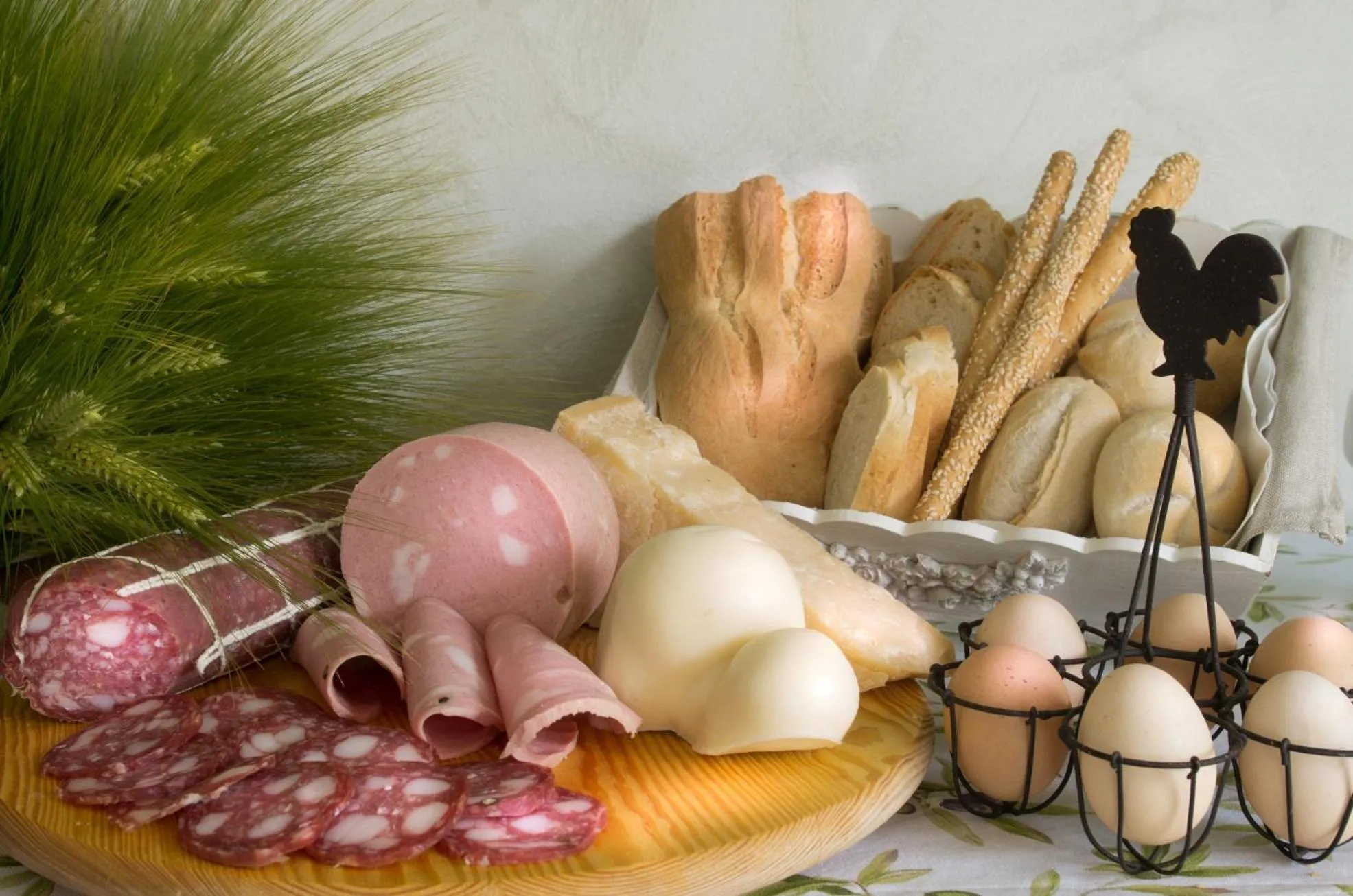 Italian breakfast in Il Fienile di Assisi