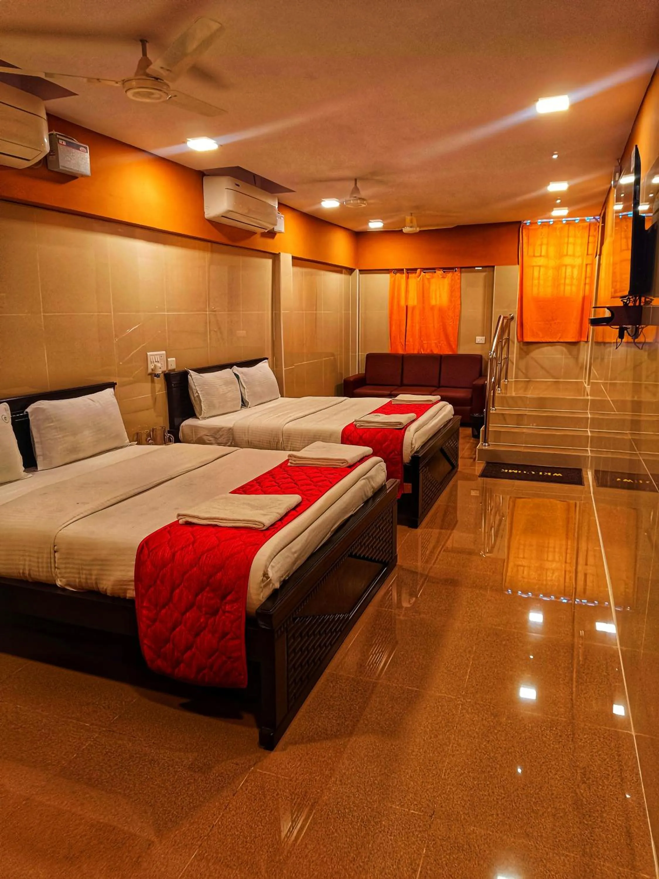 Bed in Sri Hari Residency