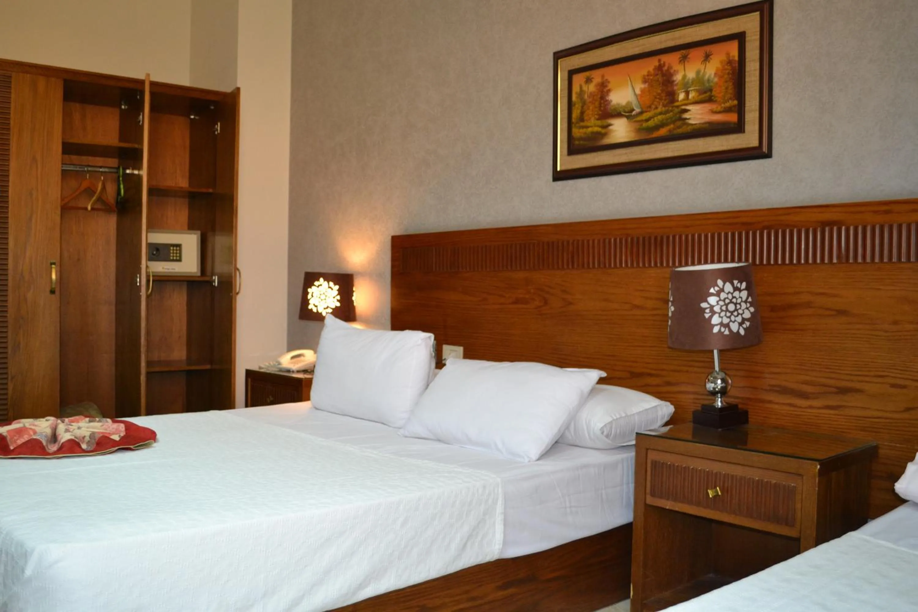 Bed in Jewel Glorious Hotel