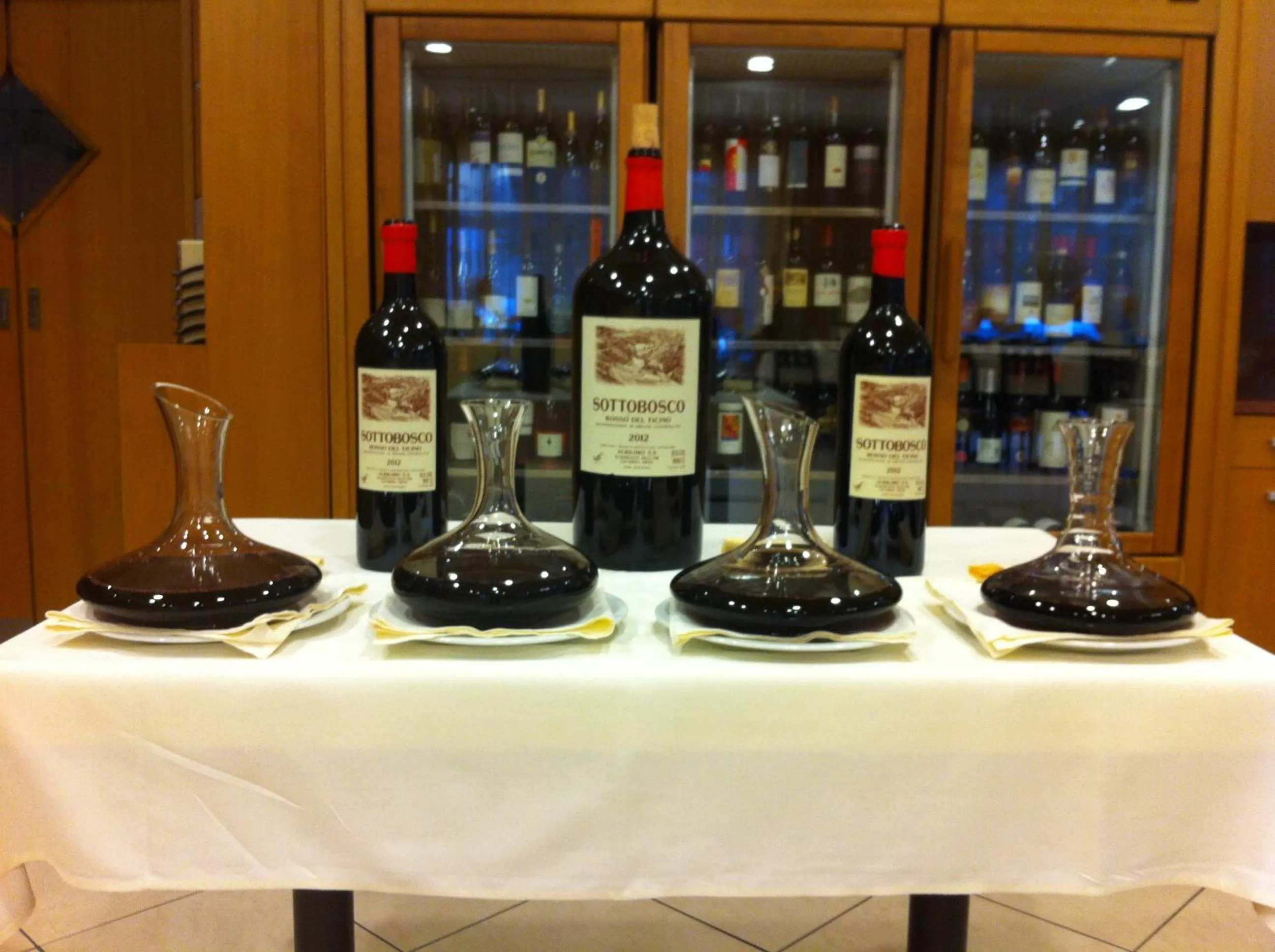 Alcoholic drinks in Hotel La Perla