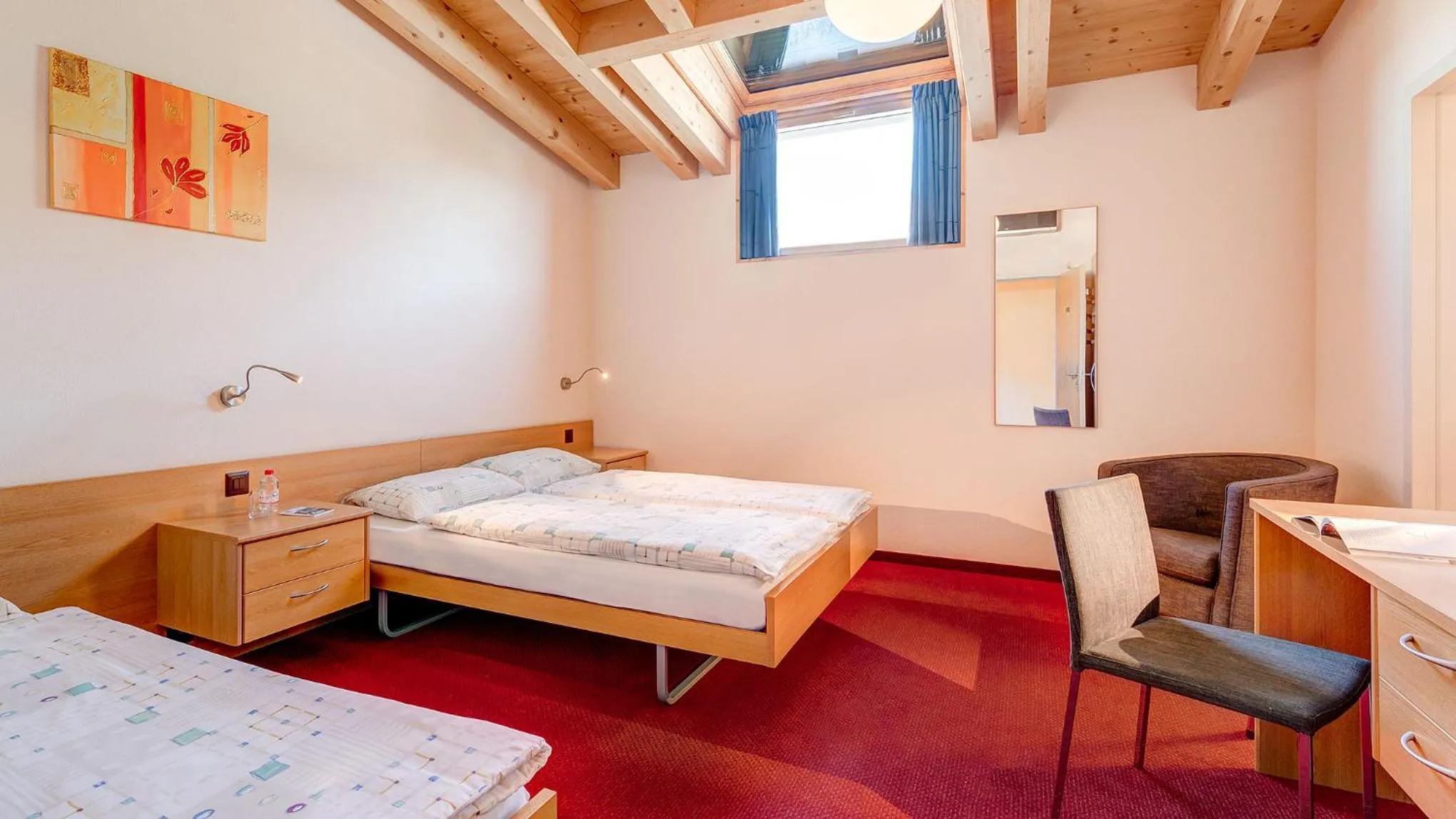 Bed in Hotel La Perla