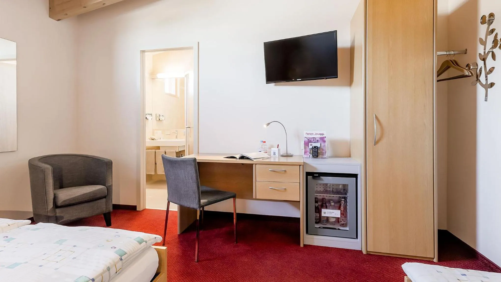 Bedroom, Bed in Hotel La Perla