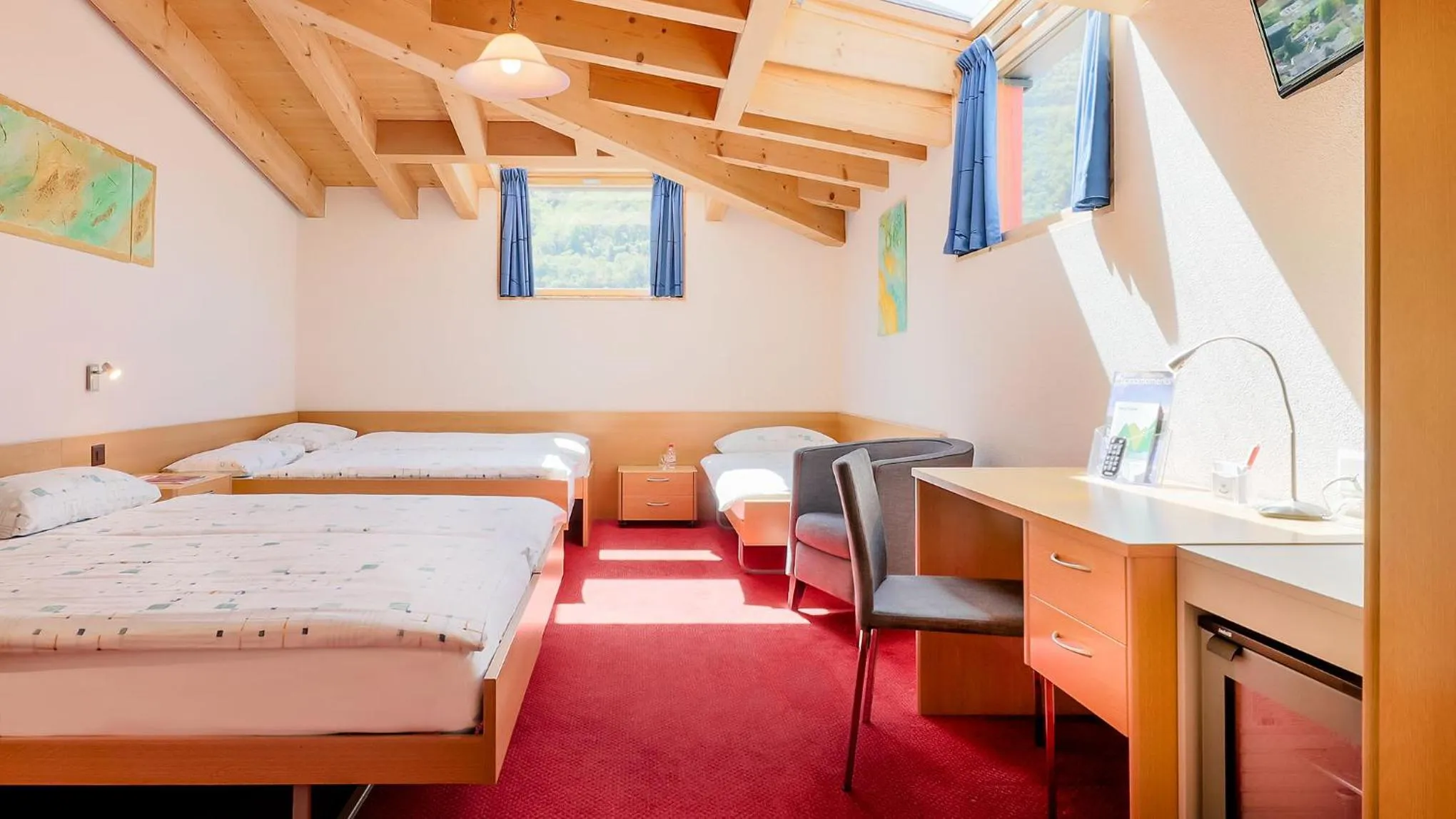 Bed in Hotel La Perla