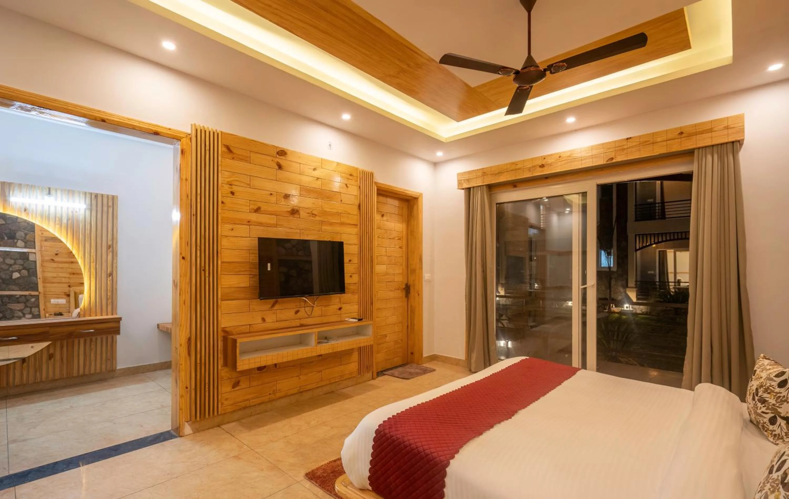 TV and multimedia, Bed in The Forest Resort By 3Tree Group