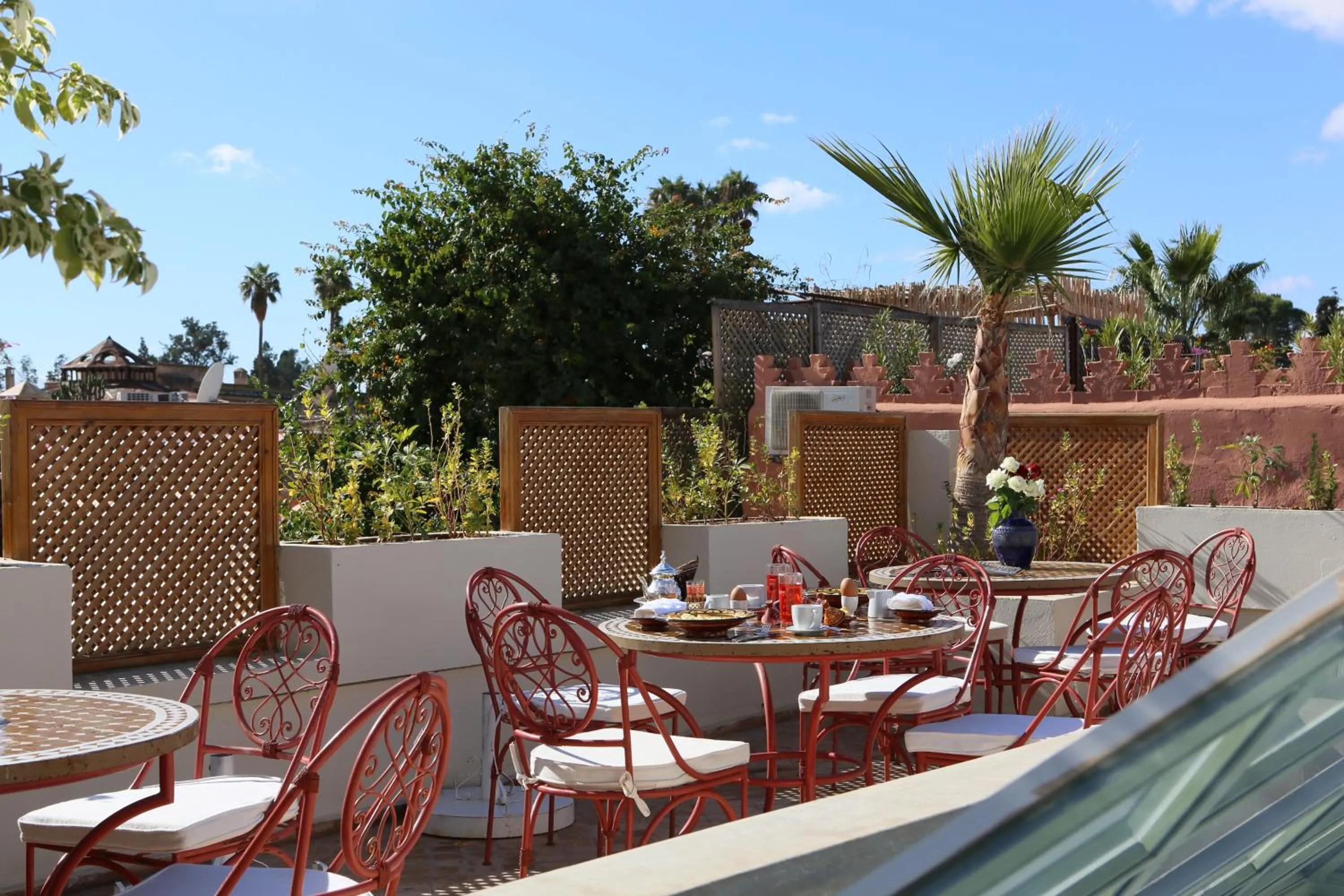 Balcony/Terrace in Riad Enchanté