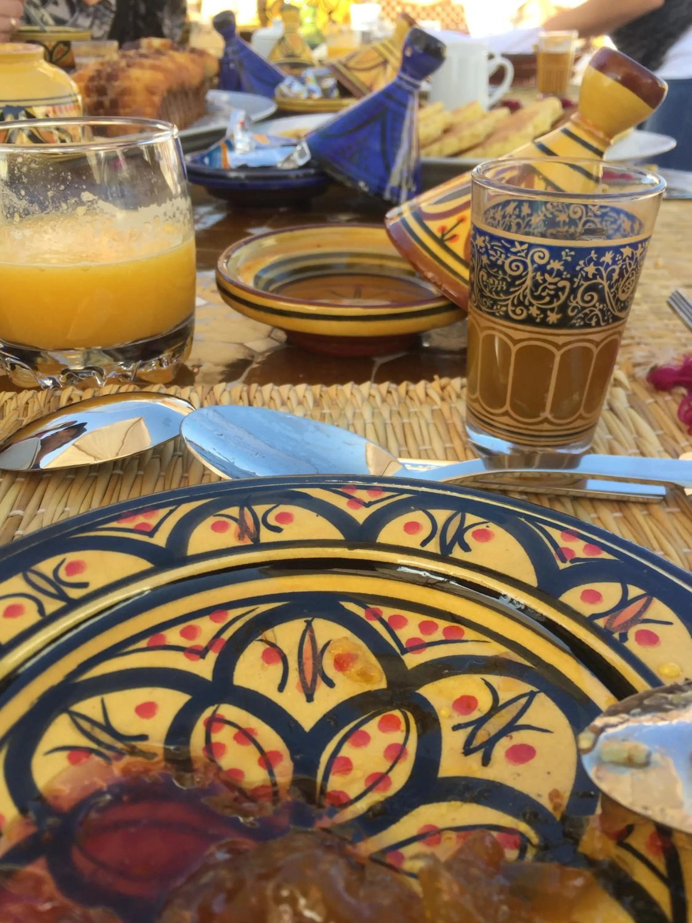 Breakfast in Riad Enchanté