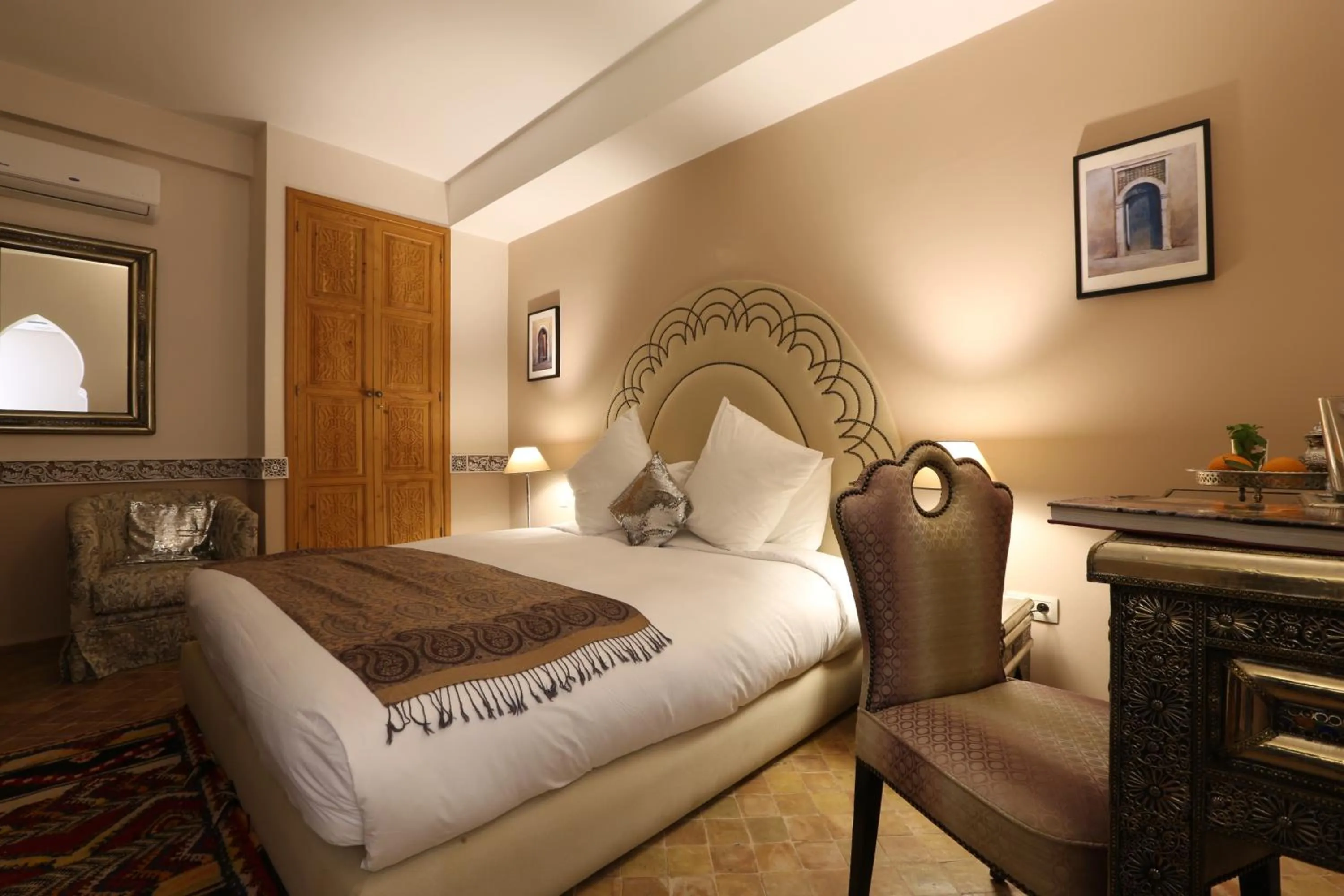 Bedroom, Bed in Riad Enchanté