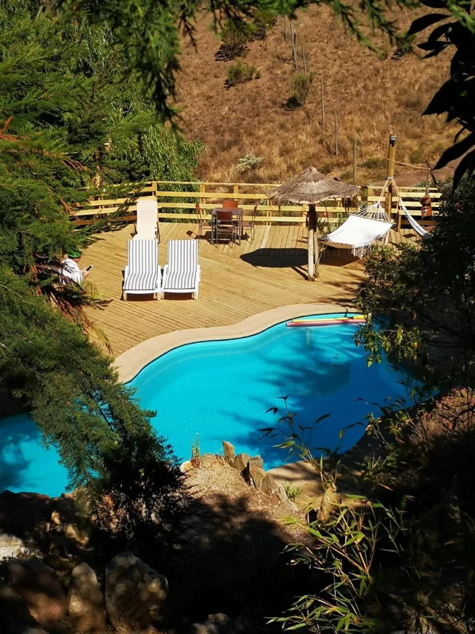 Pool view in Casa Cuento