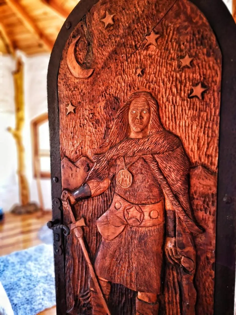 Decorative detail in Casa Cuento