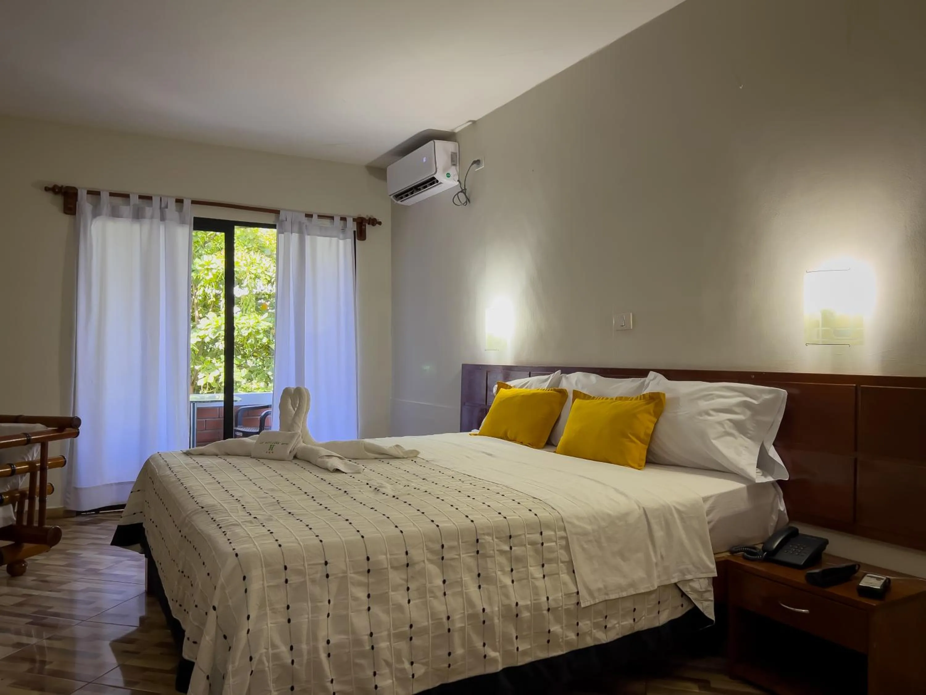 Bed in Los Gavilanes Hotel