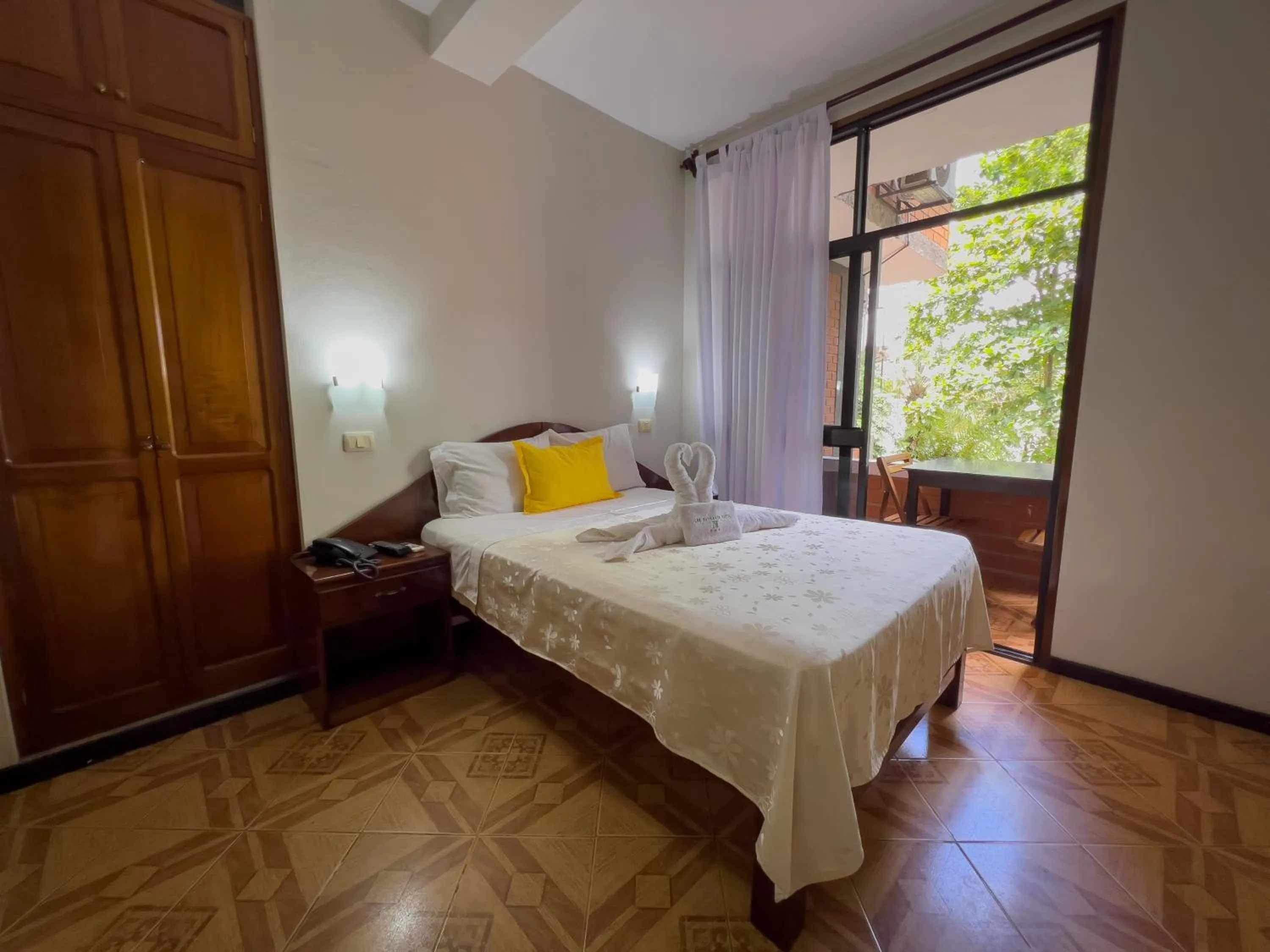 Bed in Los Gavilanes Hotel