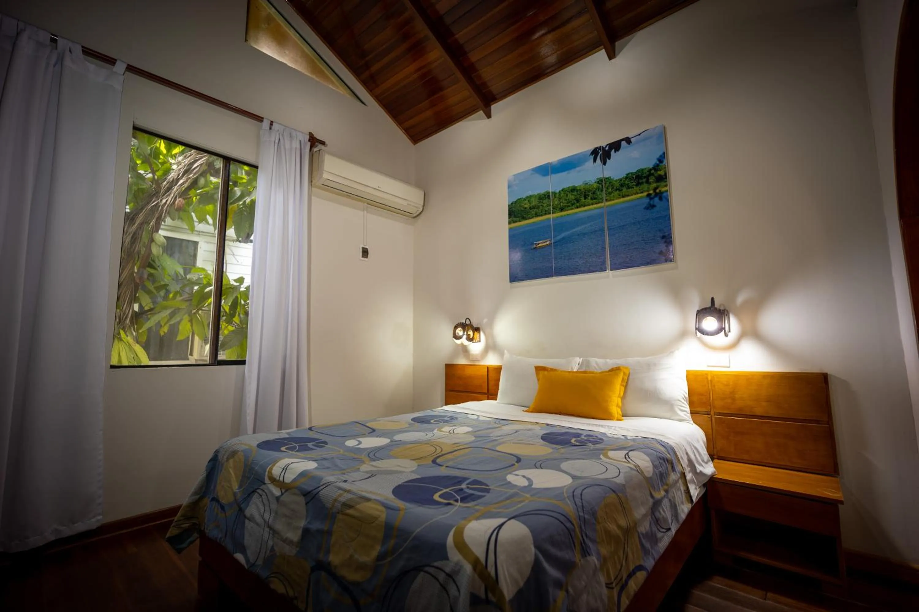 Bed in Los Gavilanes Hotel