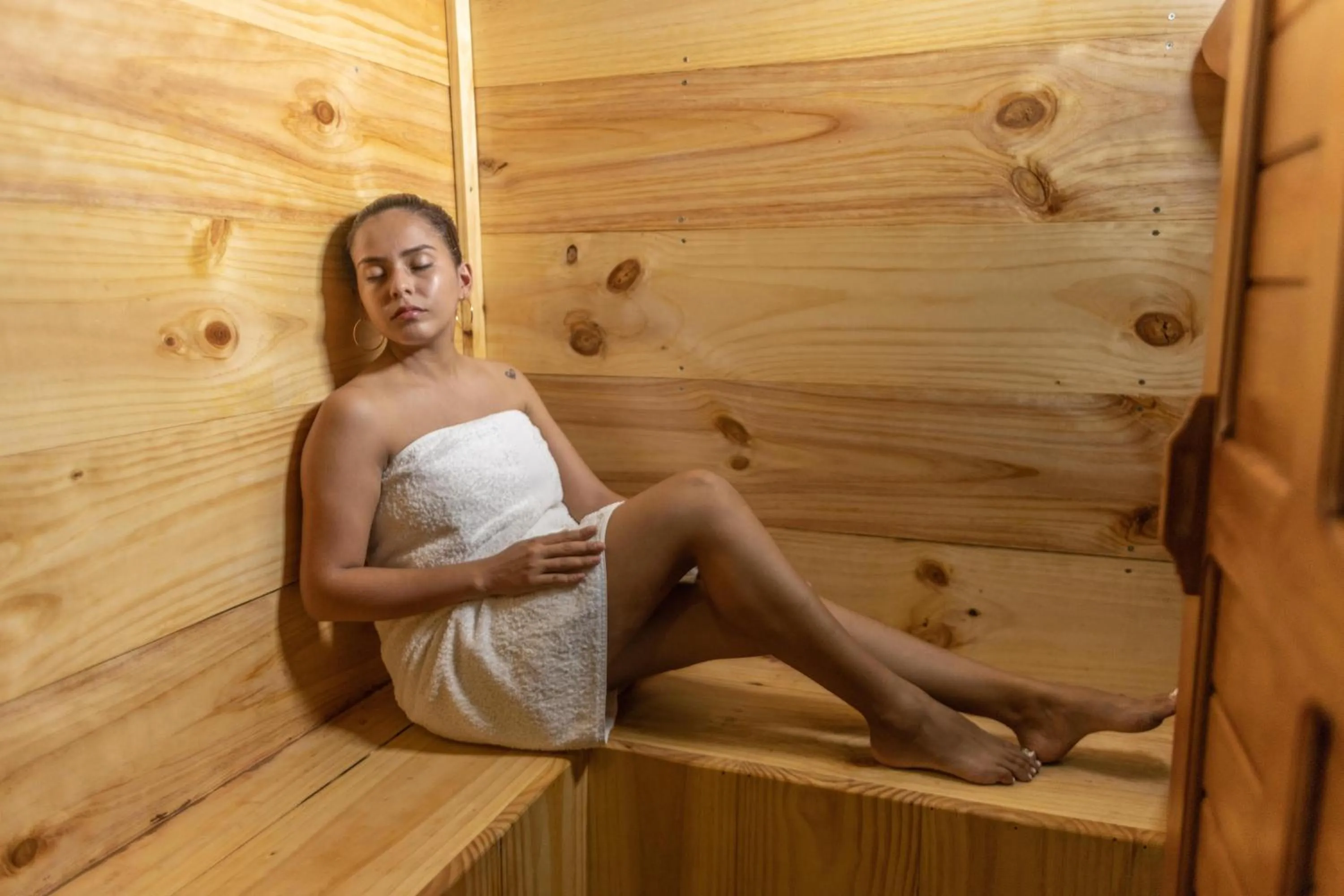 Sauna in Los Gavilanes Hotel