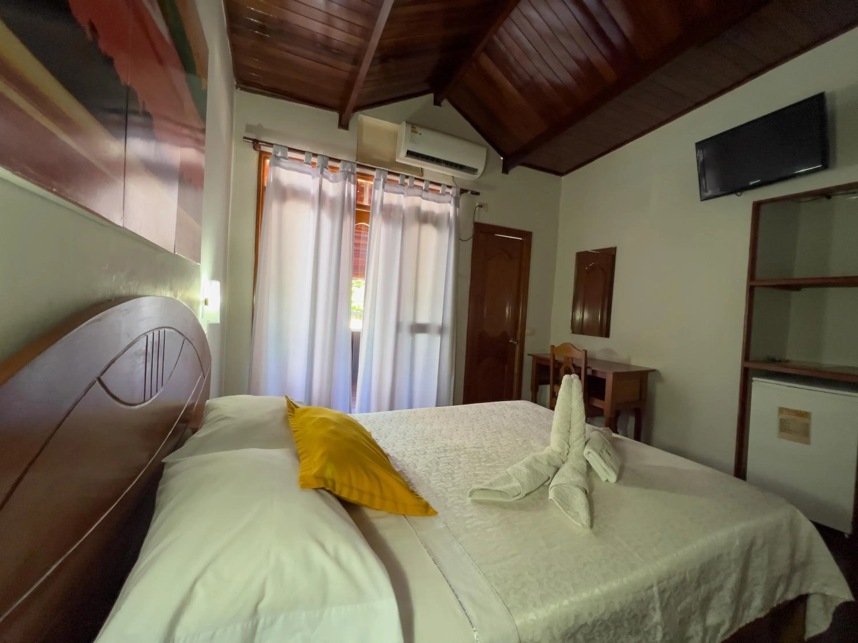 Bed in Los Gavilanes Hotel