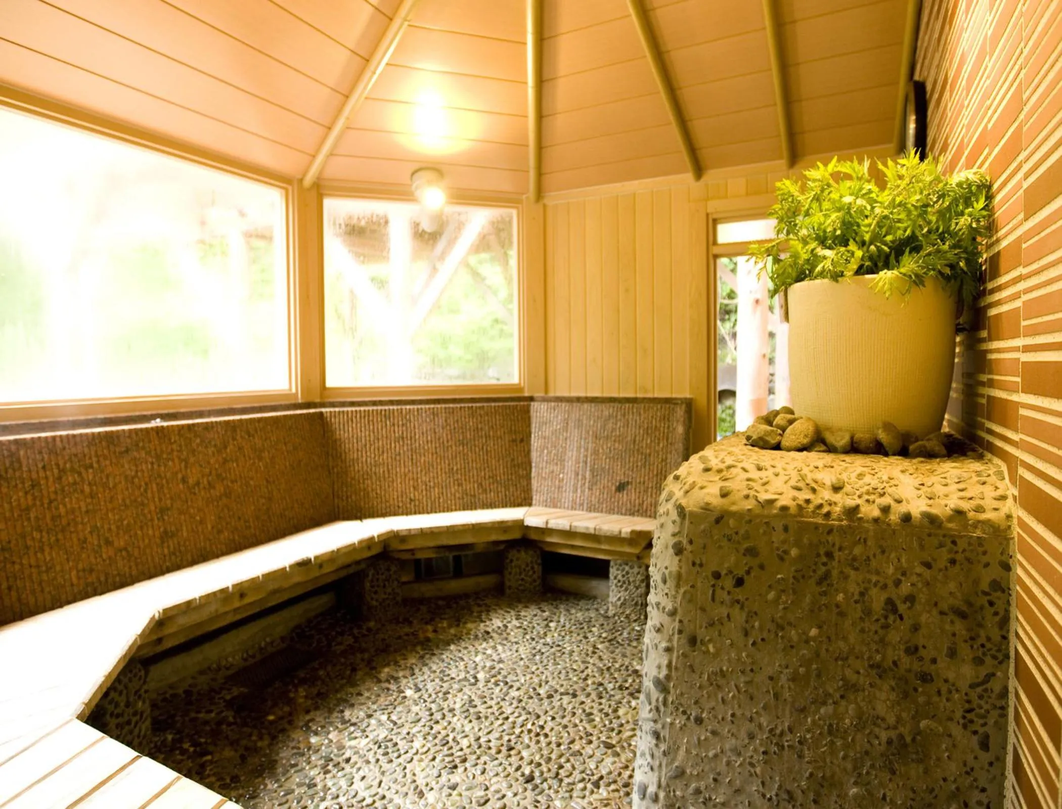 Hot Spring Bath in Sakunami Onsen Yuzukushi Salon Ichinobo
