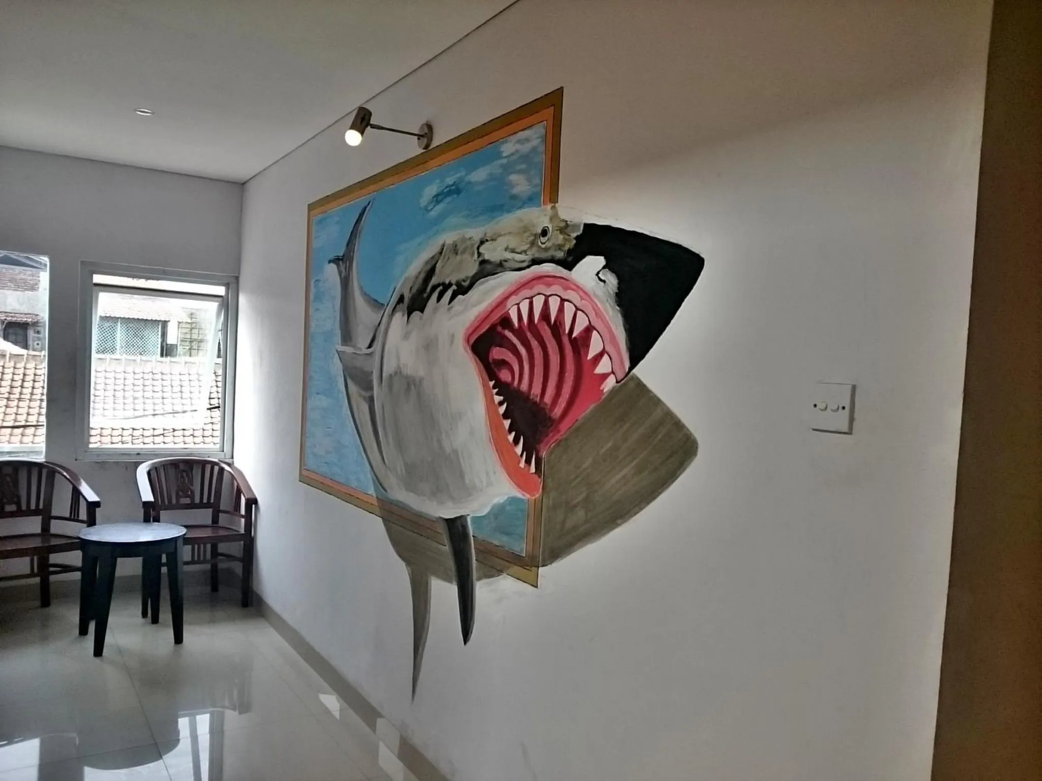 Decorative detail in Eve Hotel