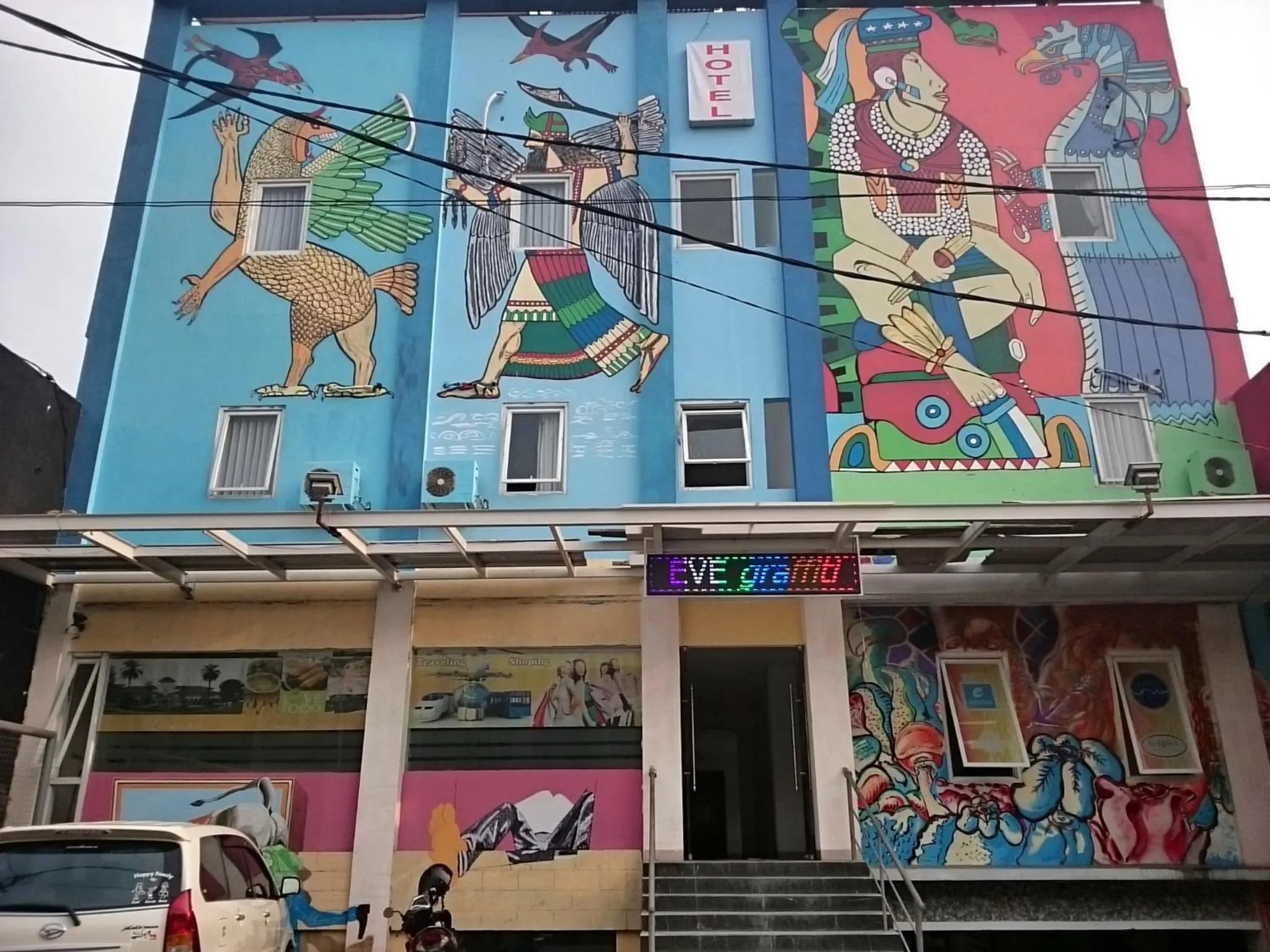 Facade/entrance, Property Building in Eve Hotel