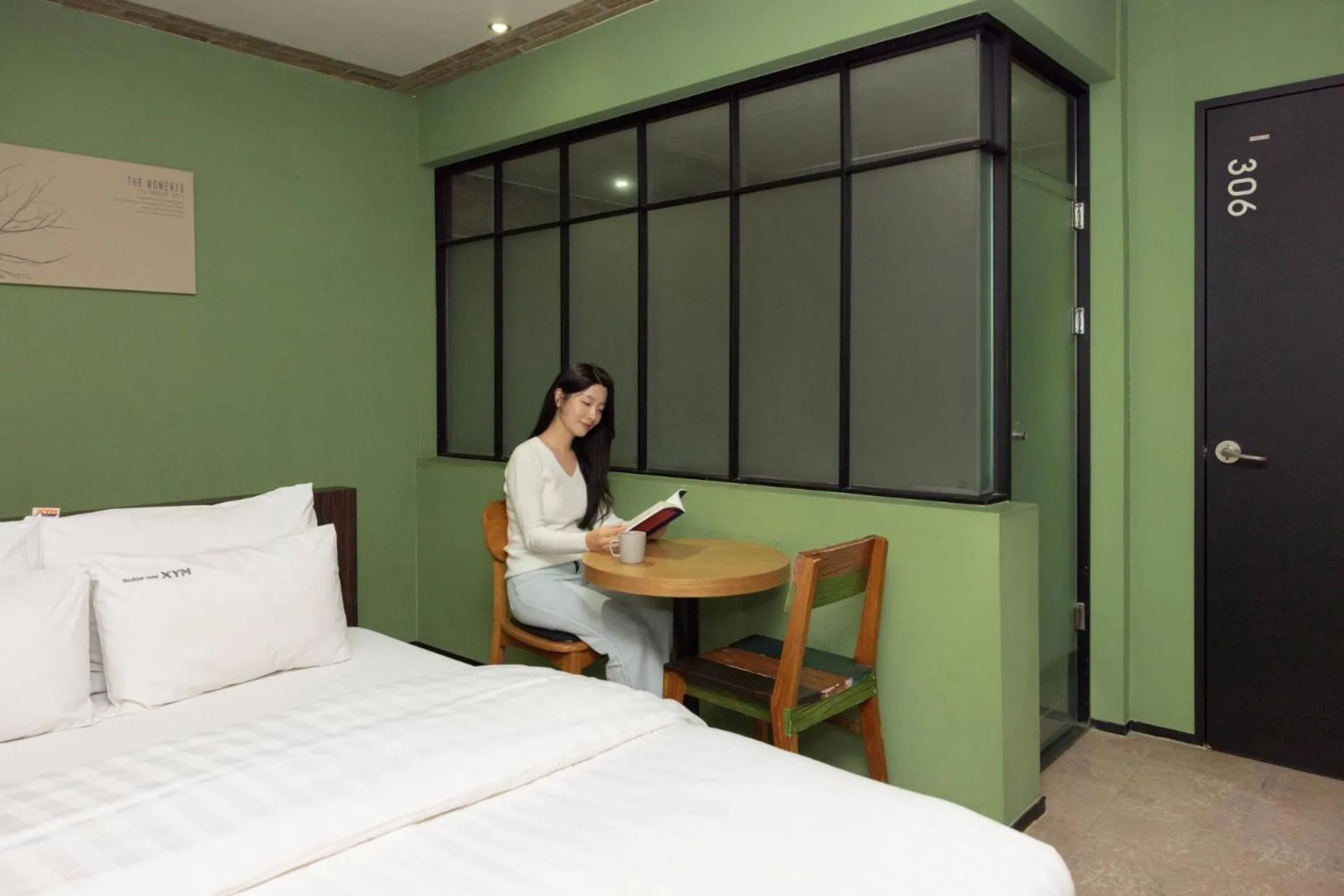 Bed in XYM Hotel Icheon