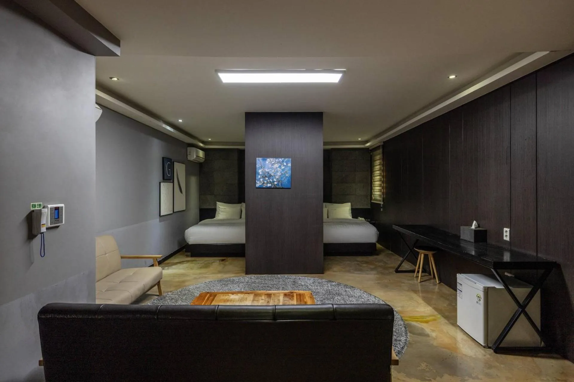 Bed in XYM Hotel Icheon