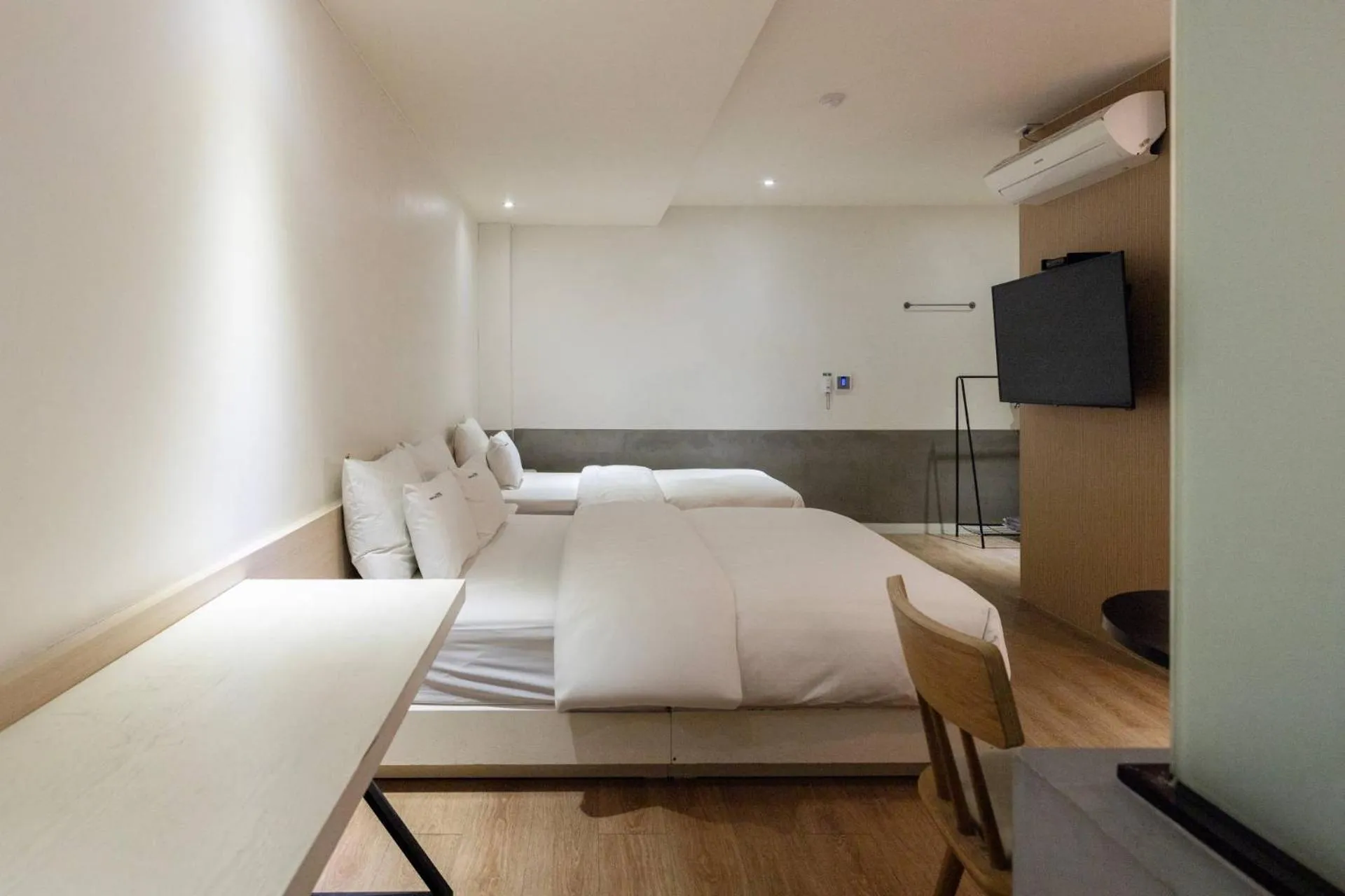 Bed in XYM Hotel Icheon