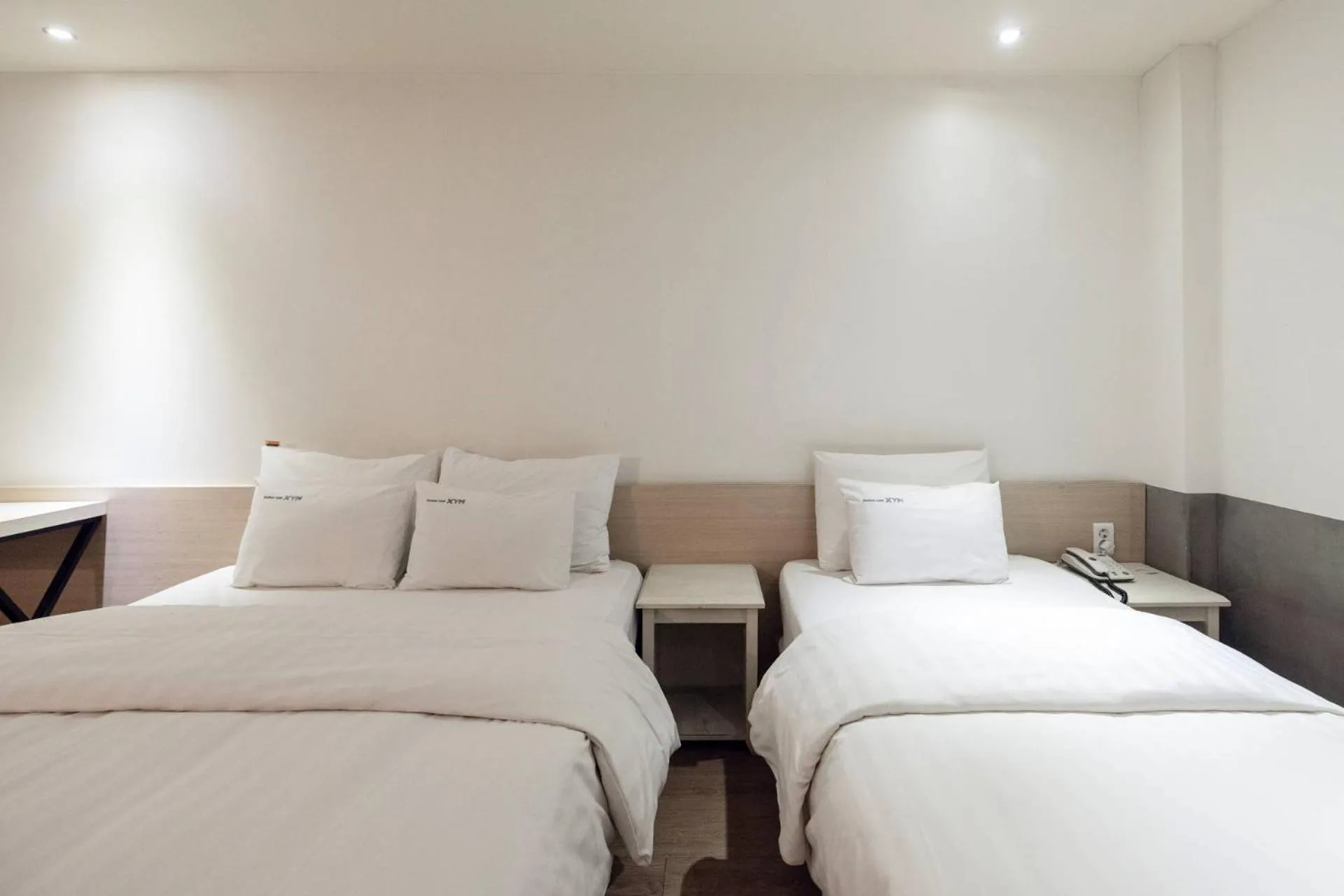 Bed in XYM Hotel Icheon