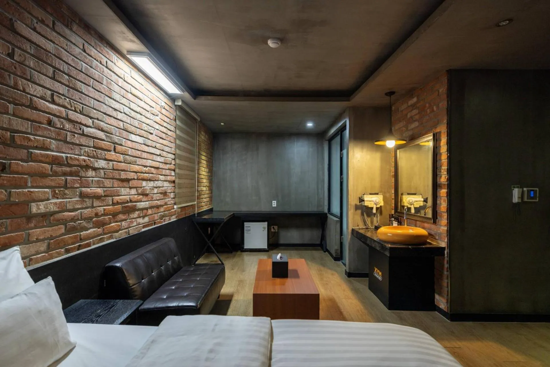 Bed in XYM Hotel Icheon