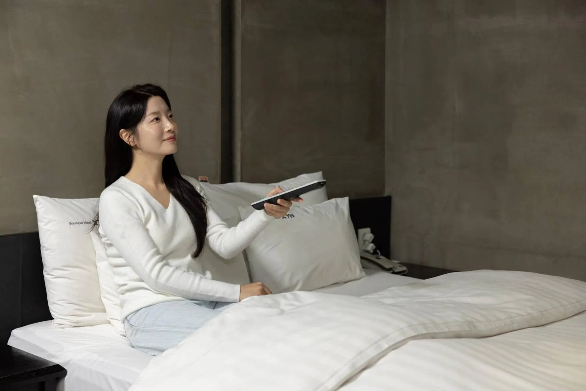 Bed in XYM Hotel Icheon