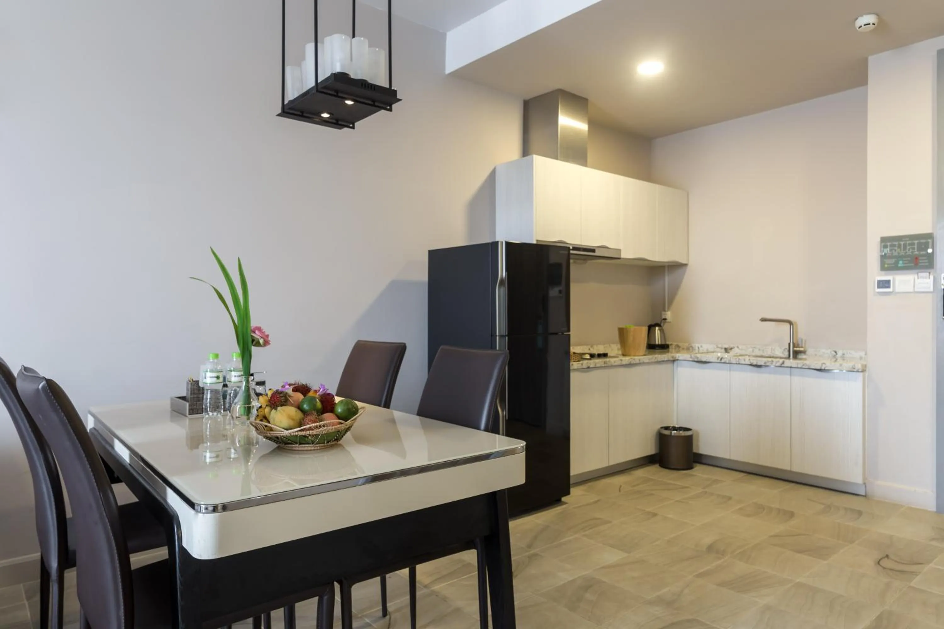 Seating area in Damrei Angkor Hotel