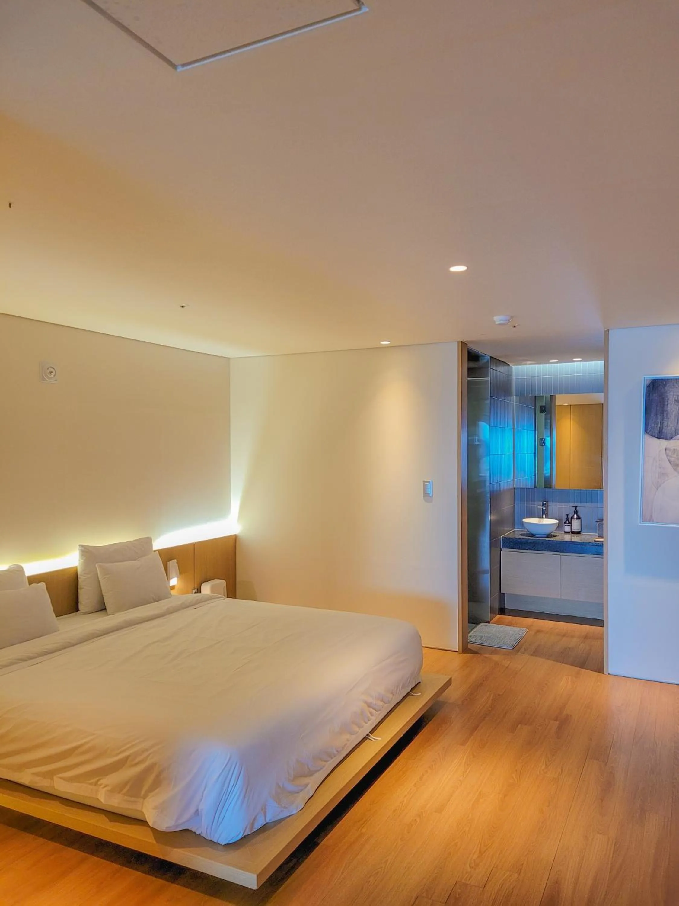 Bed in Hotel SANG SANG & Private SANG SANG POOL VILLA