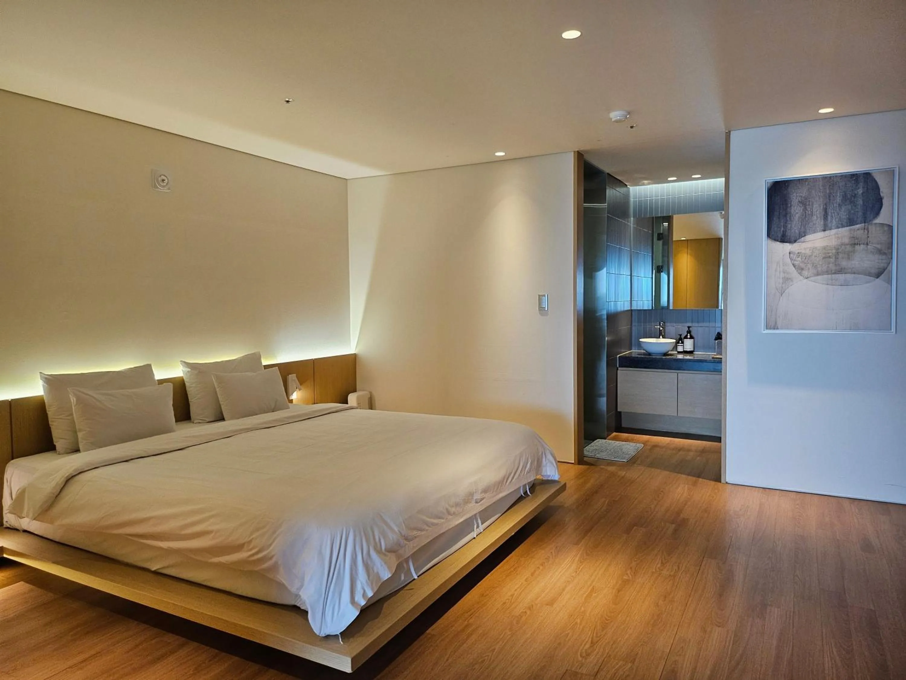 Bed in Hotel SANG SANG & Private SANG SANG POOL VILLA