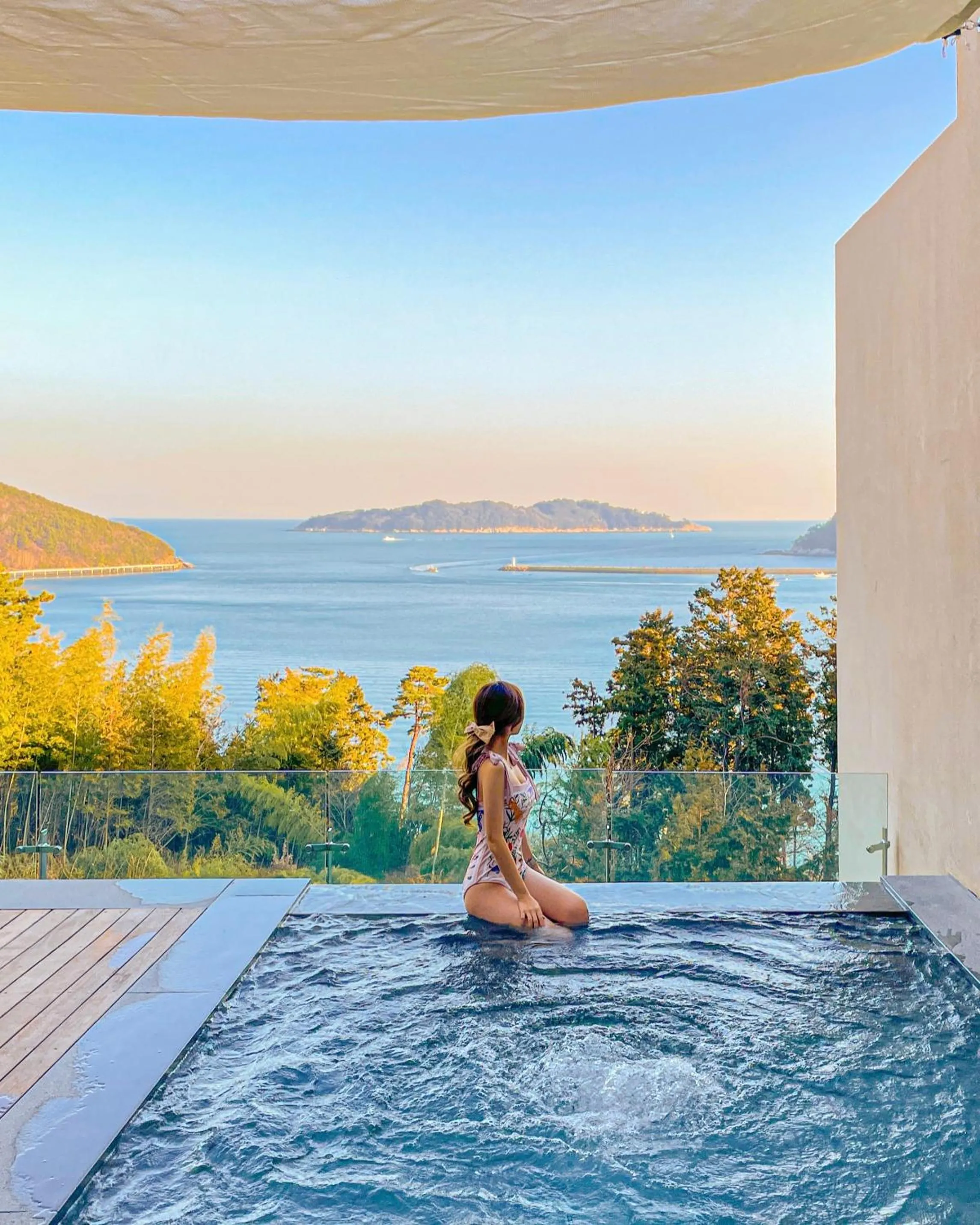 Pool view in Hotel SANG SANG & Private SANG SANG POOL VILLA