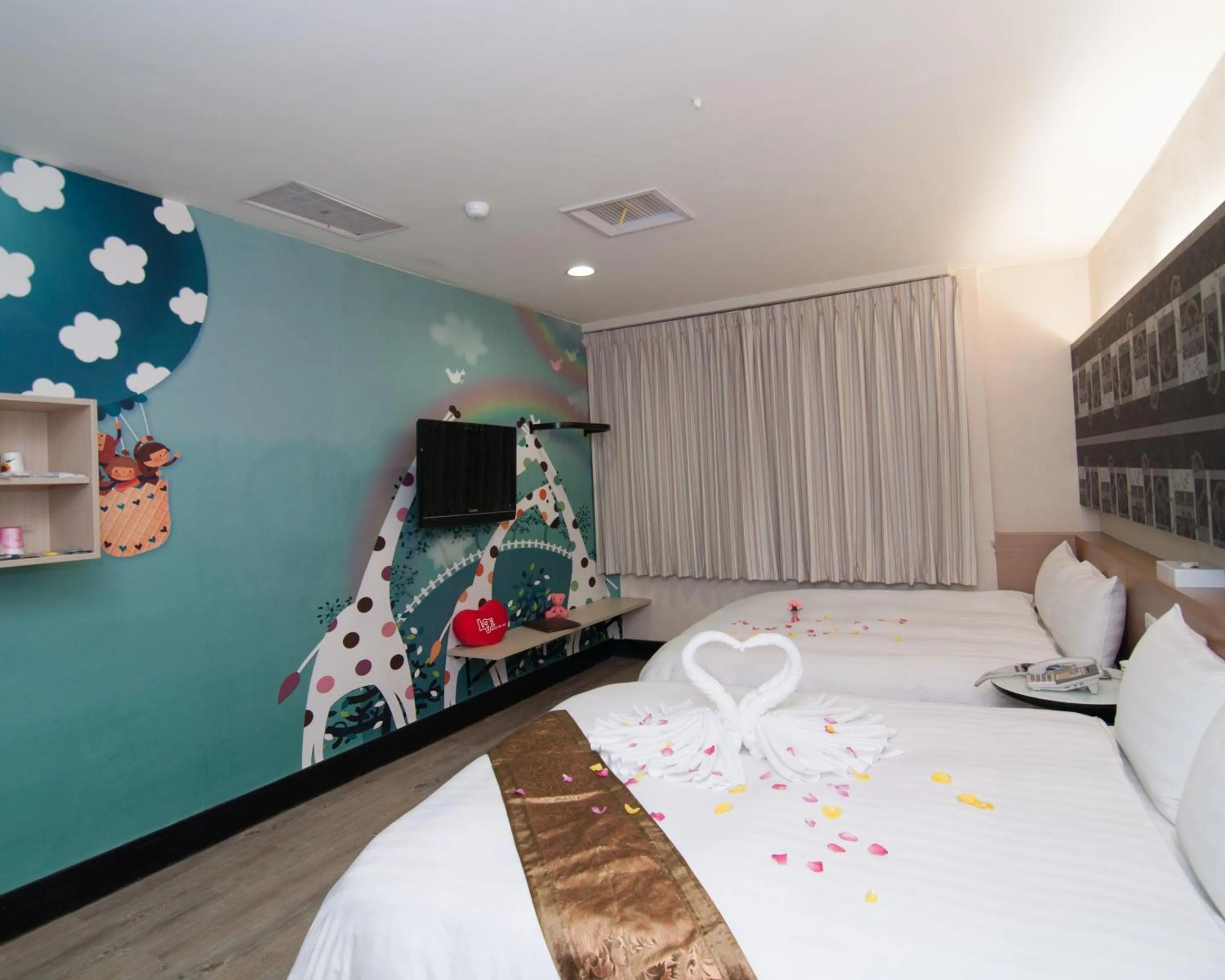 Bed in Hsinchu 101 Inn